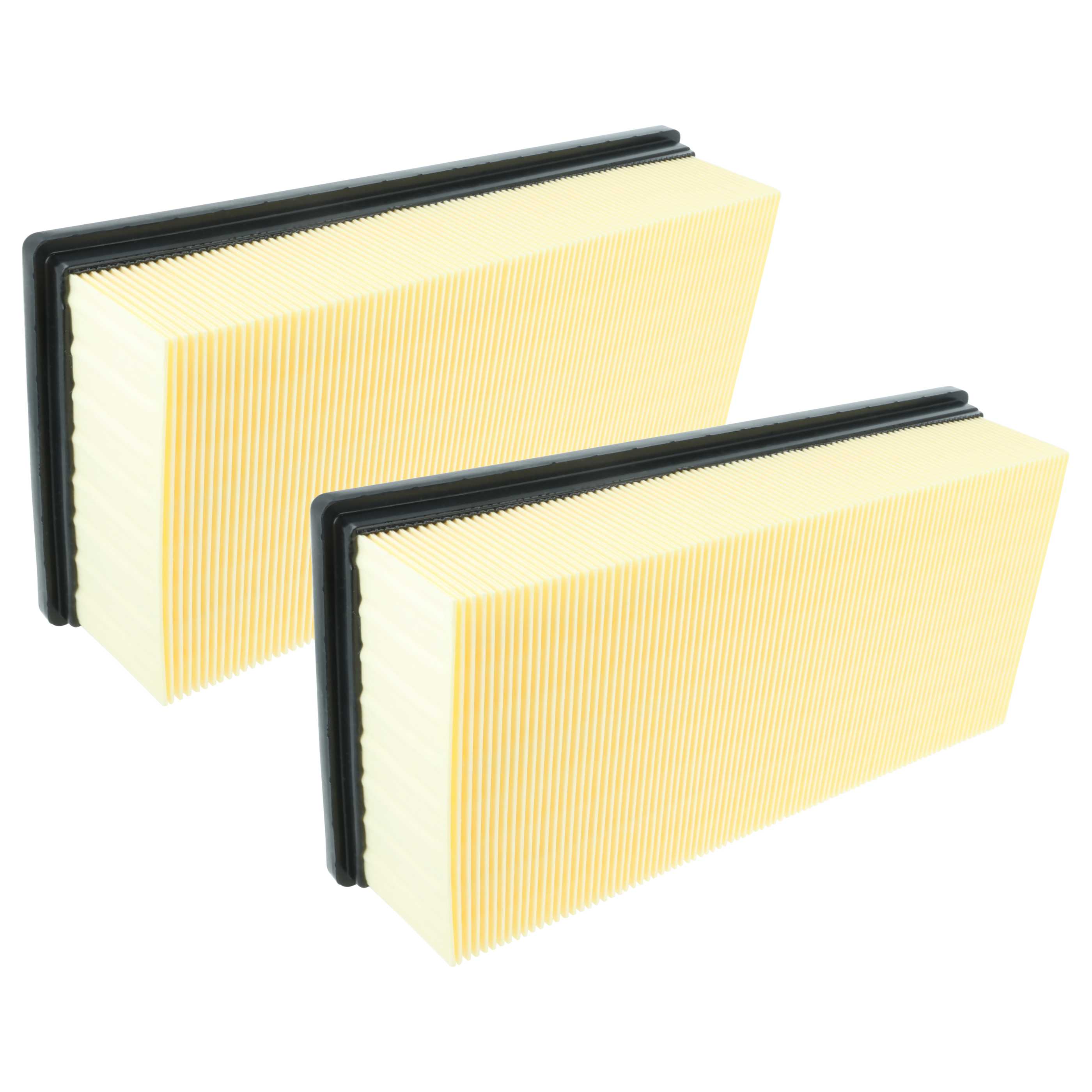 2x Filtro reemplaza Kärcher 6.907-276.0 para aspiradora