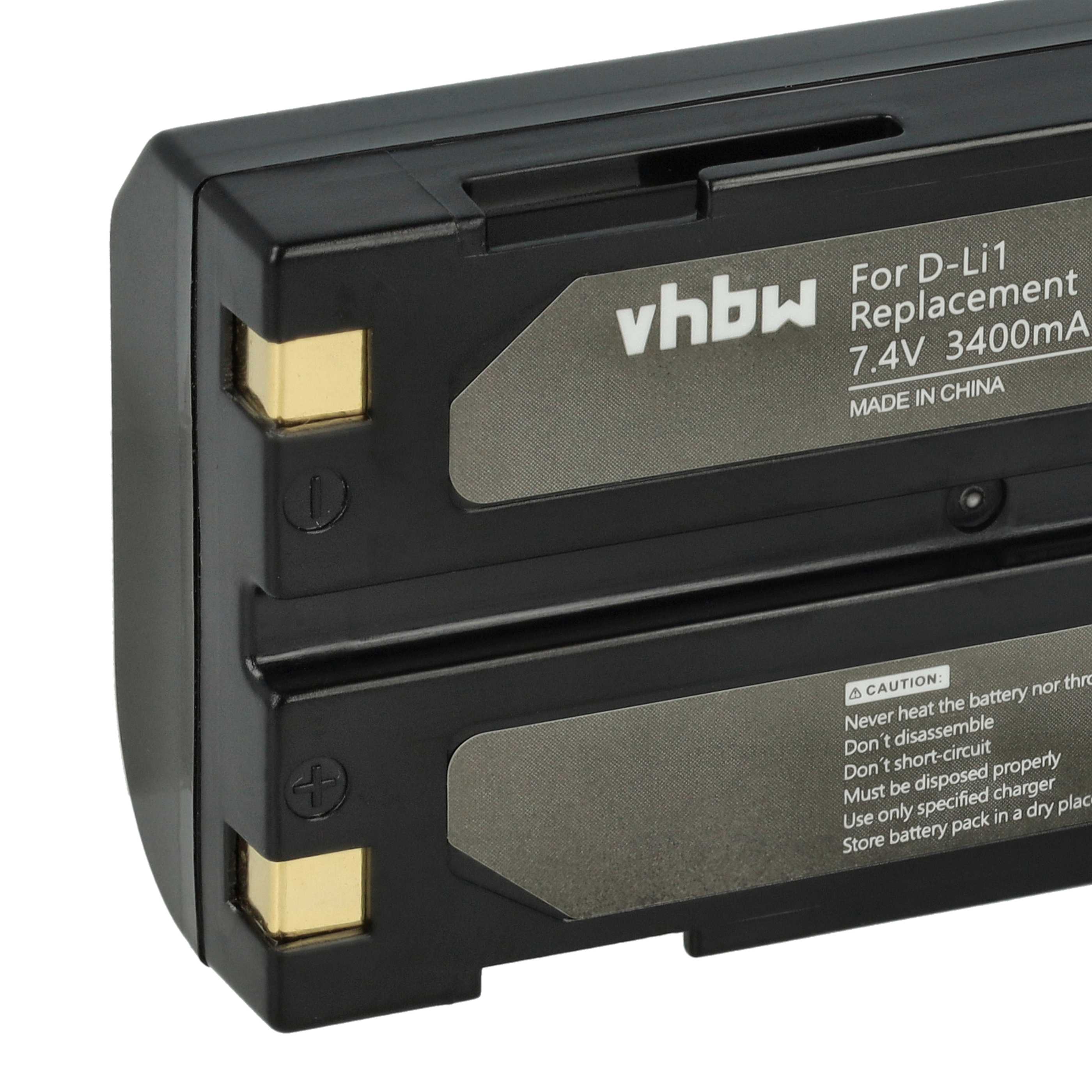 2x Battery replaces CHC 1906110059 - 3400mAh, 7.4V, Li-Ion