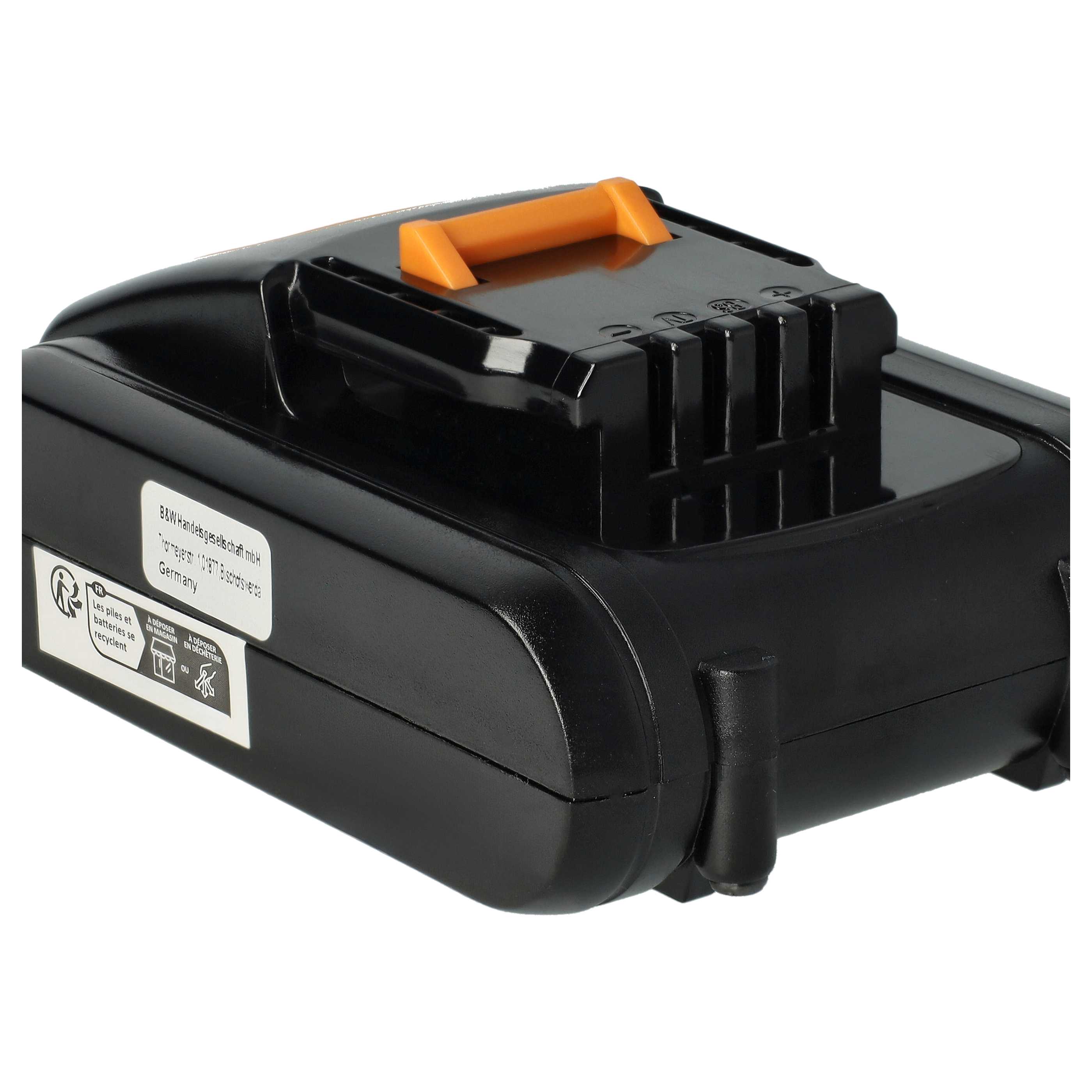 Battery replaces Rockwell RW9351.1 Electric Power Tool - 1500 mAh, 20 V, Li-Ion