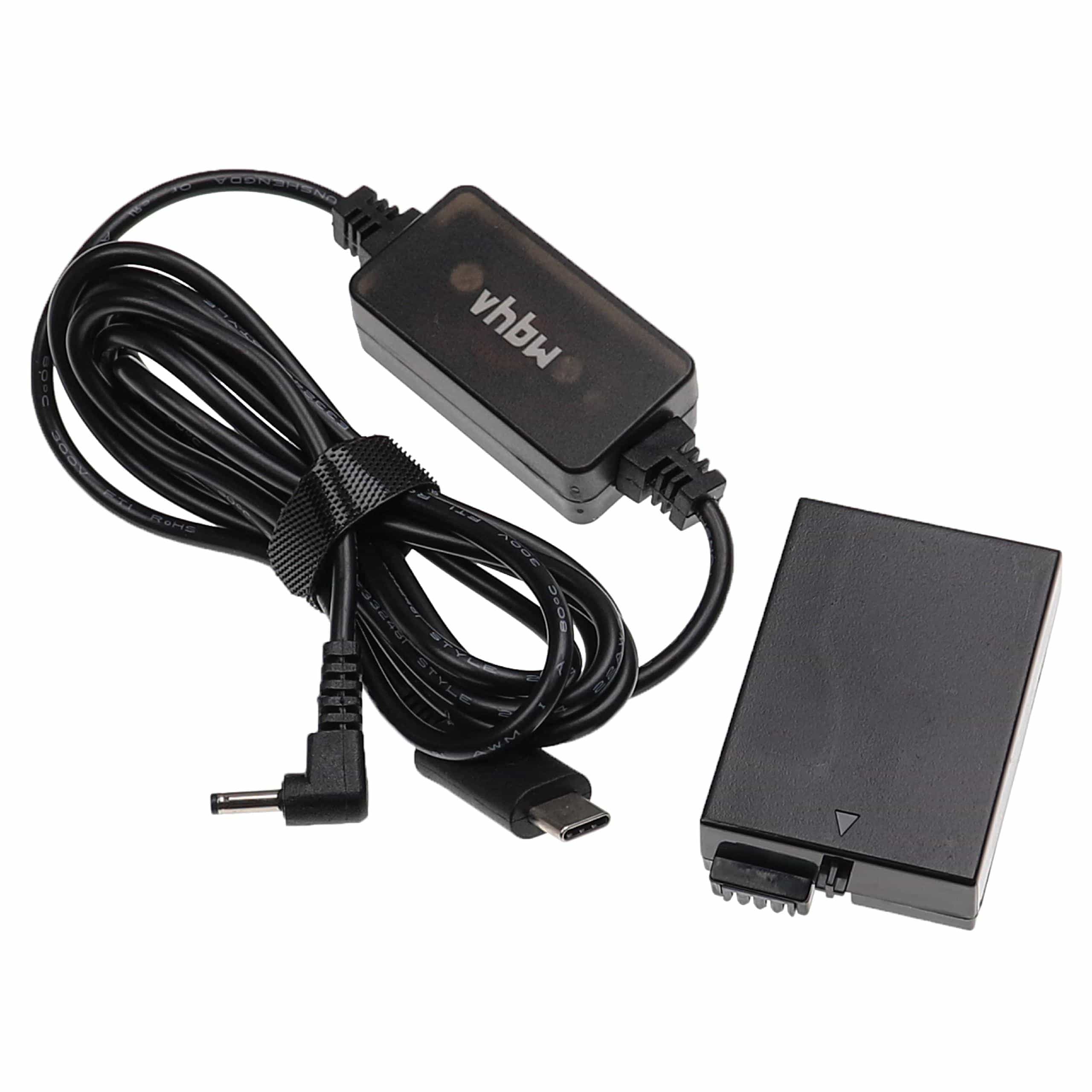 USB Power Supply replaces ACK-E8 for Camera + DC Coupler as Canon - 2 m, 8.4 V 3.0 A