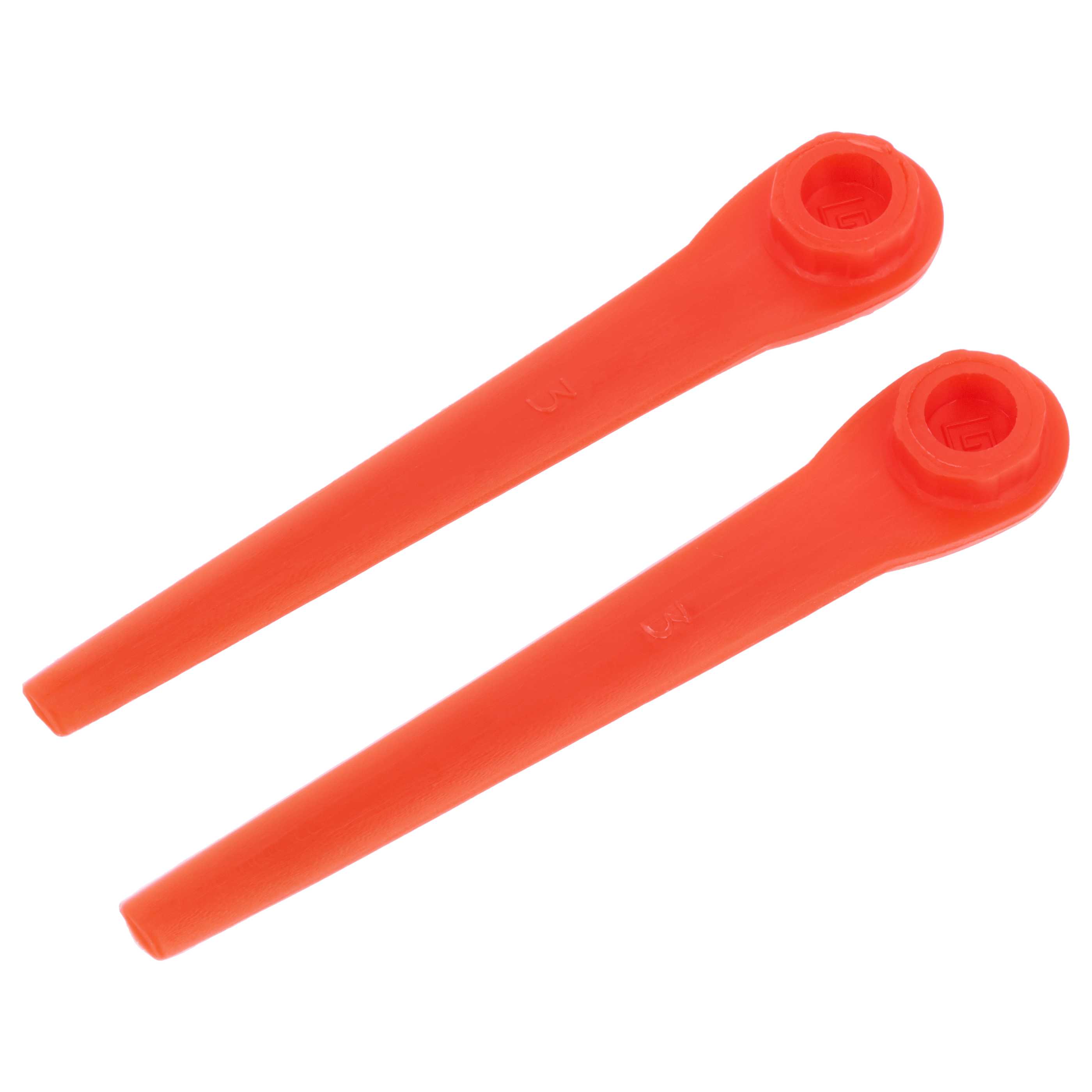 10x Lama sostituisce Gardena 05368-20, RotorCut 5368-20, 4078500536806 per tagliaerba - rosso, plastica