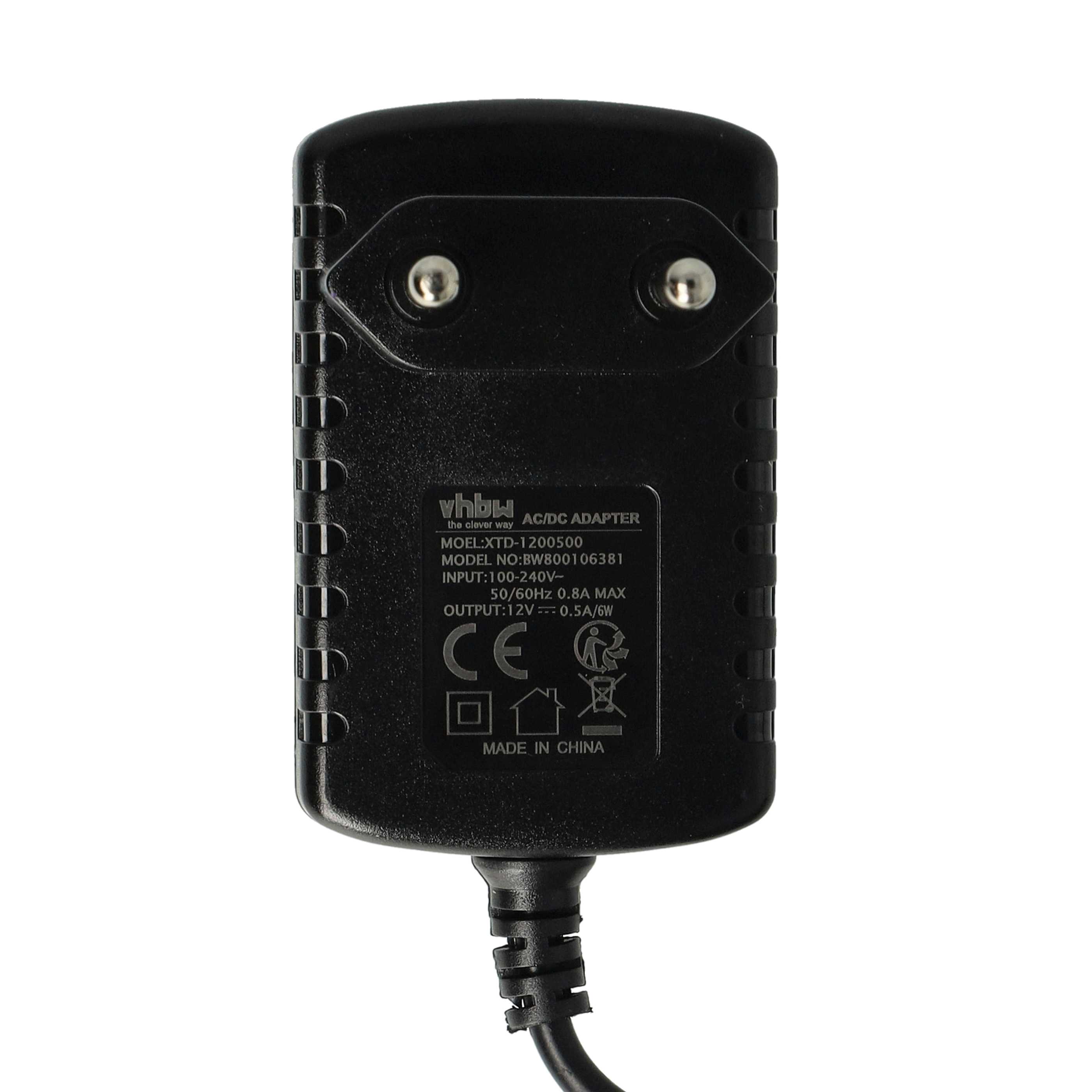 Mains Power Adapter replaces Tivoli VD120050L for AKG DAB Radio, VHF Radio, Kitchen Radio etc. - 200 cm