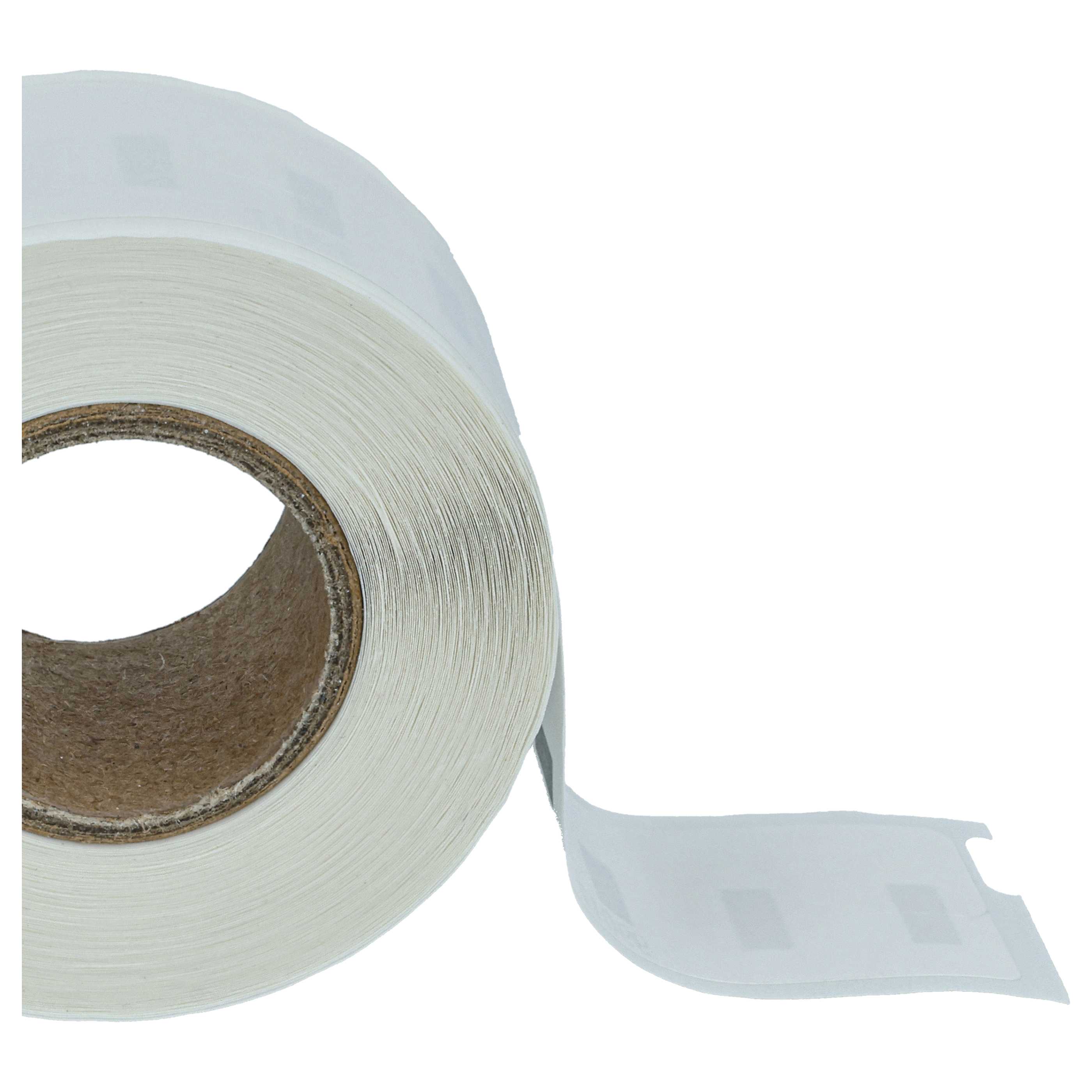 5x Label Roll replaces Dymo 99017 Labeller - 12 mm x 50 mm