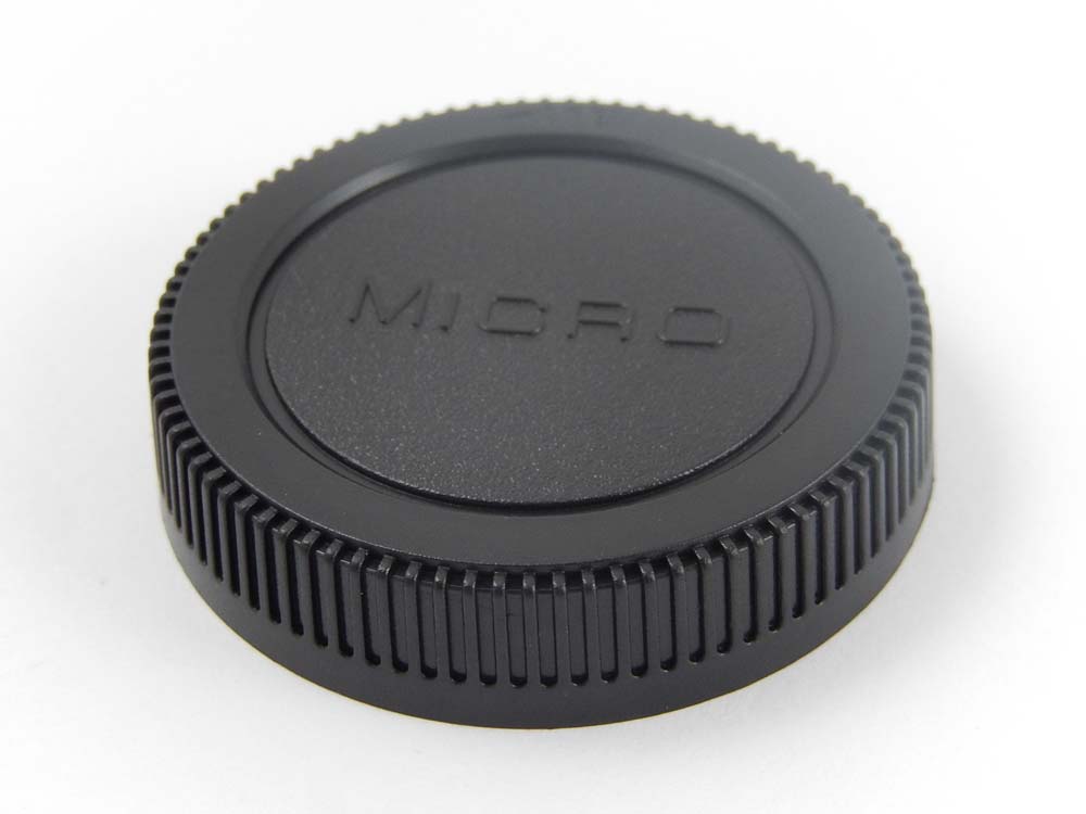  Lens Rear Cap for Panasonic / Olympus Lumix with micro 4/3 - bayonet etc. - Black