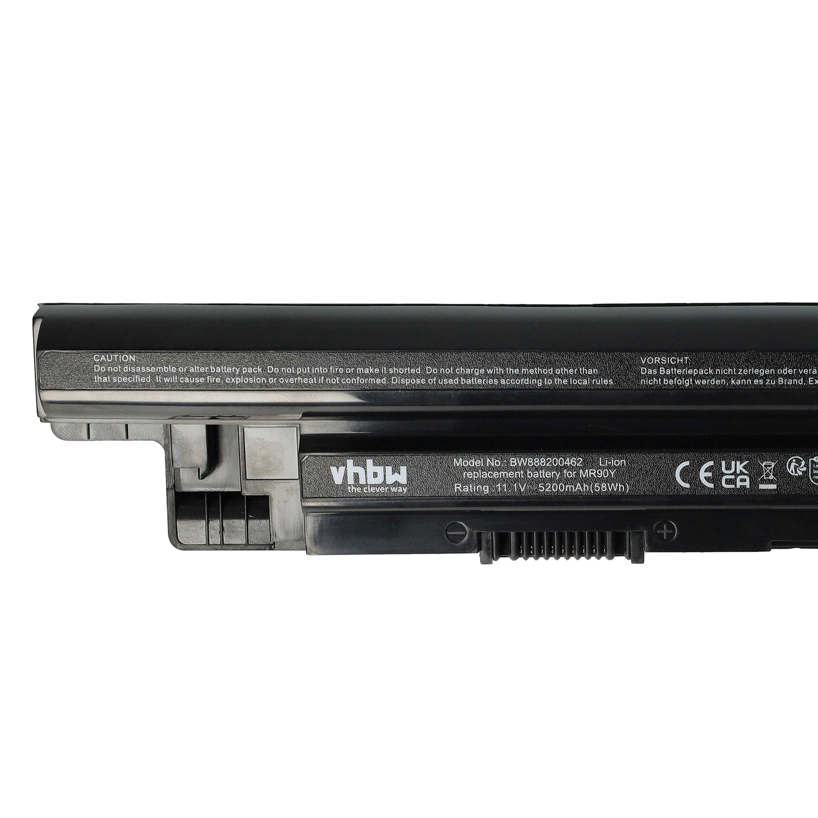 Akumulator do laptopa zamiennik Dell 312-1387, 24DRM, 0MF69, 312-1392, 312-1390 - 5200 mAh 11,1 V LiPo, czarny
