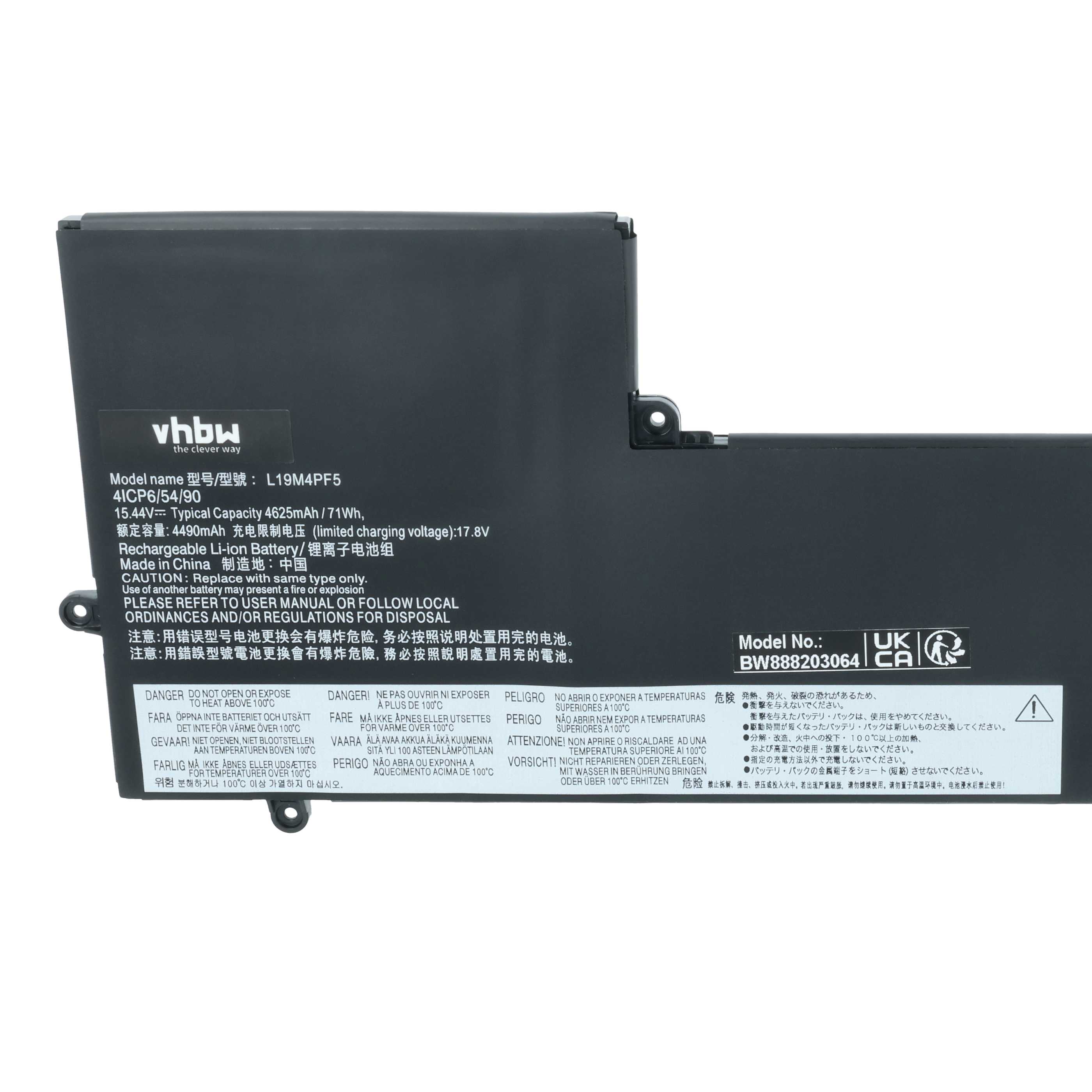 Akumulator do laptopa zamiennik Lenovo L19M4PF5, L19C4PF5, 5B10W65281, 5B10W65278 - 4500 mAh 15,44 V LiPo