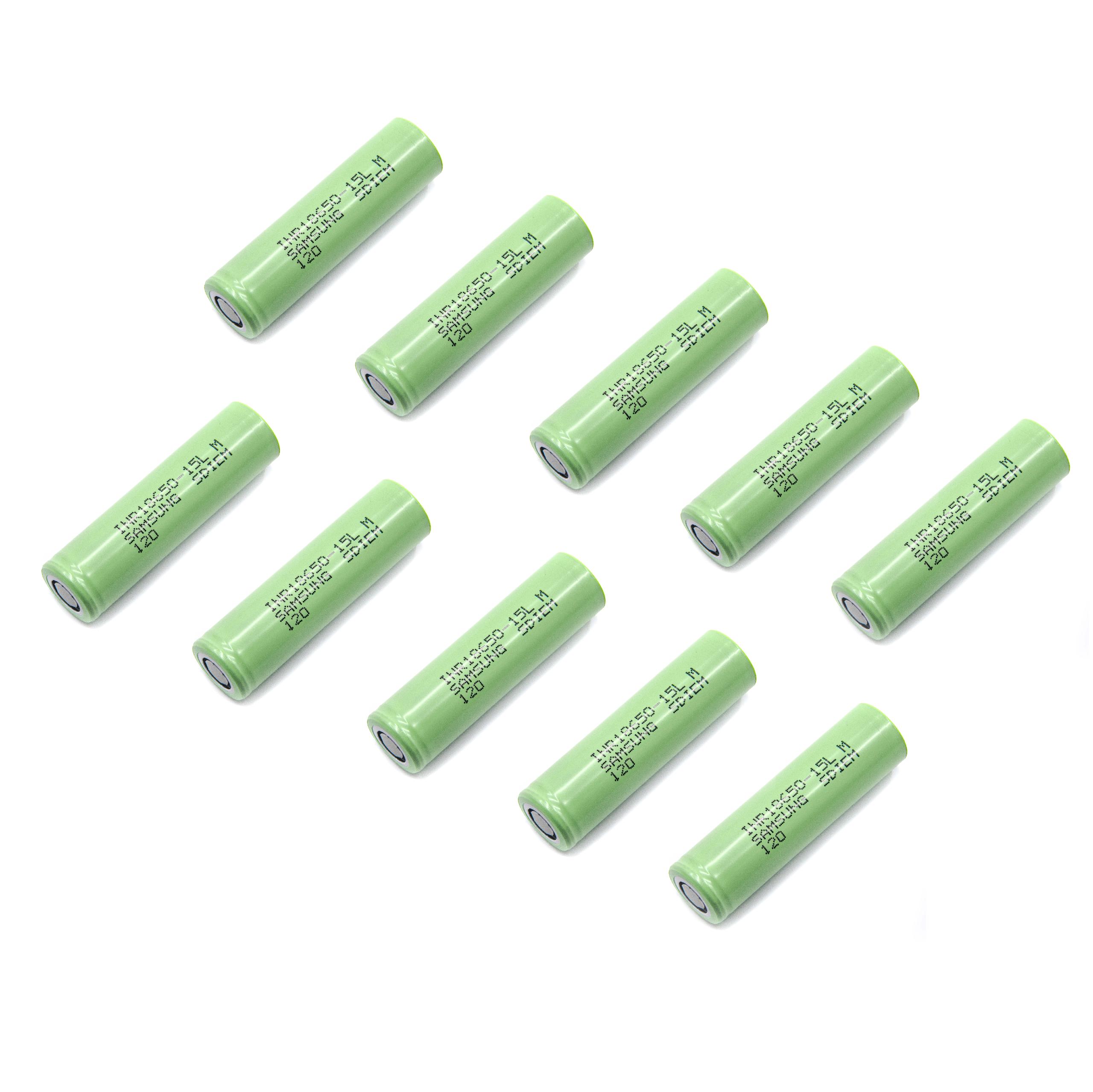Cellules de batterie (10 piles) - 1500mAh, 3,6V, LiNiMnCoO2