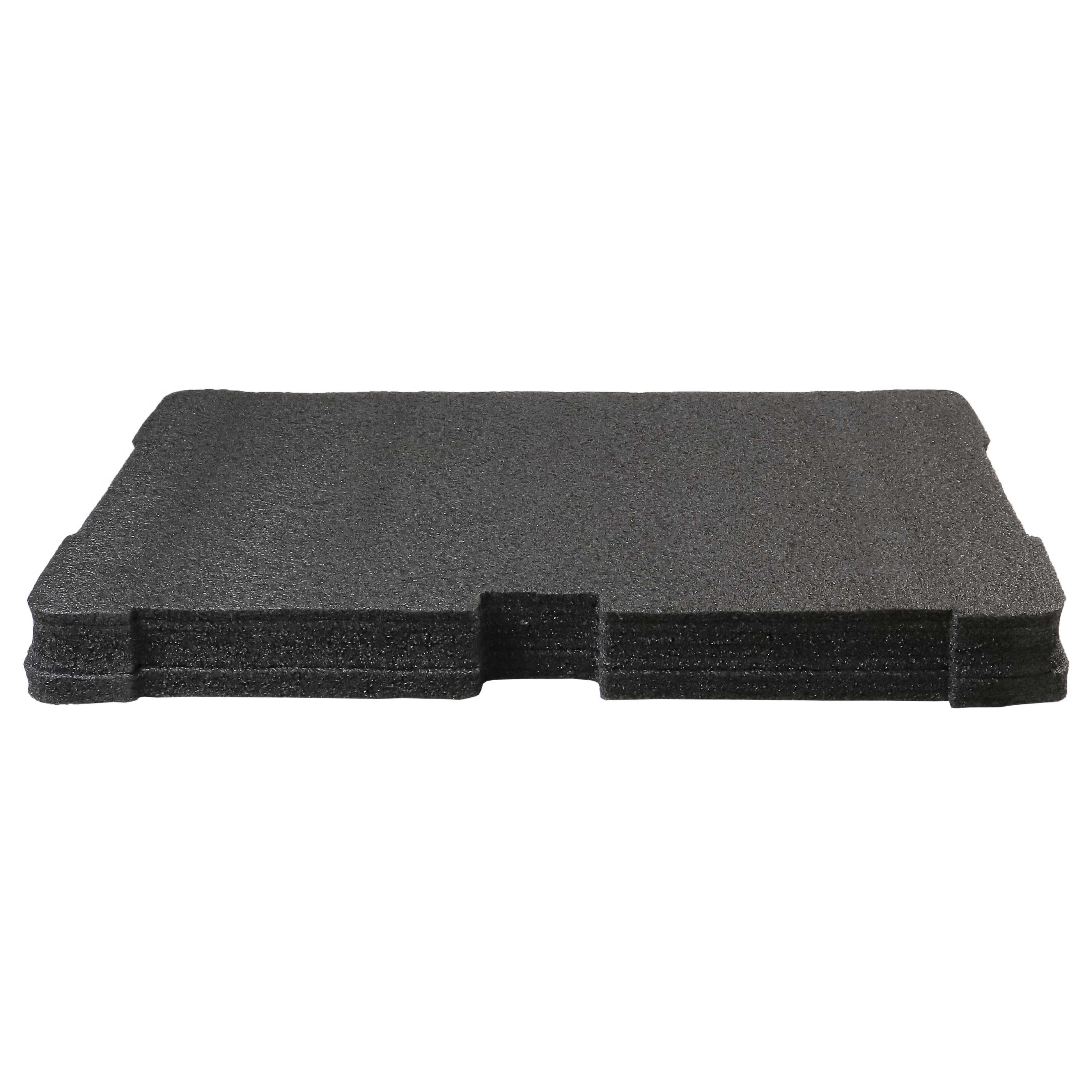 2x Foam Insert replaces Milwaukee 4932471428 for Milwaukee Toolbox - foam
