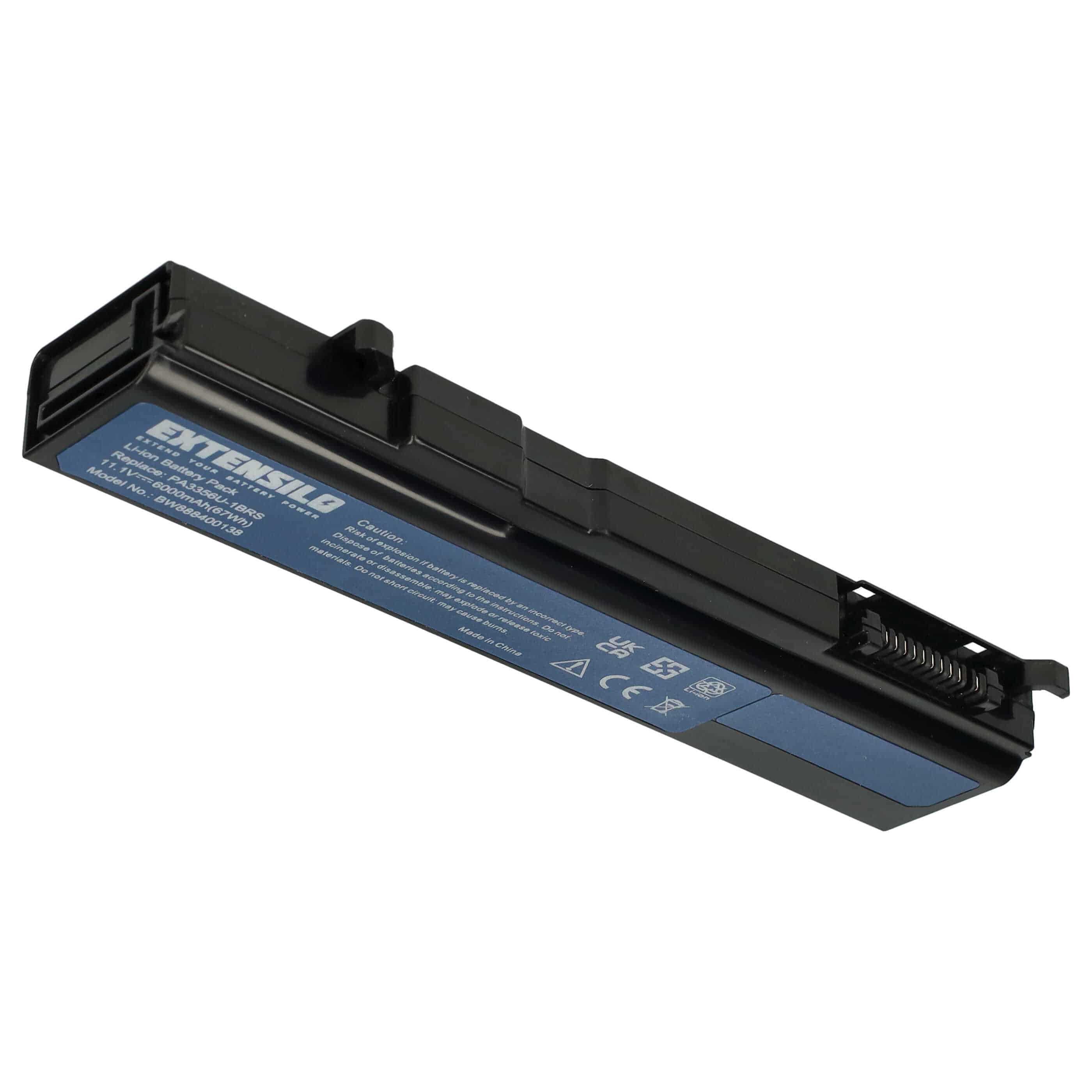 Akumulator do laptopa zamiennik Toshiba PA3356U-1BRS, A9-S9020V, PA3356U-1BAS - 6000 mAh 11,1 V Li-Ion