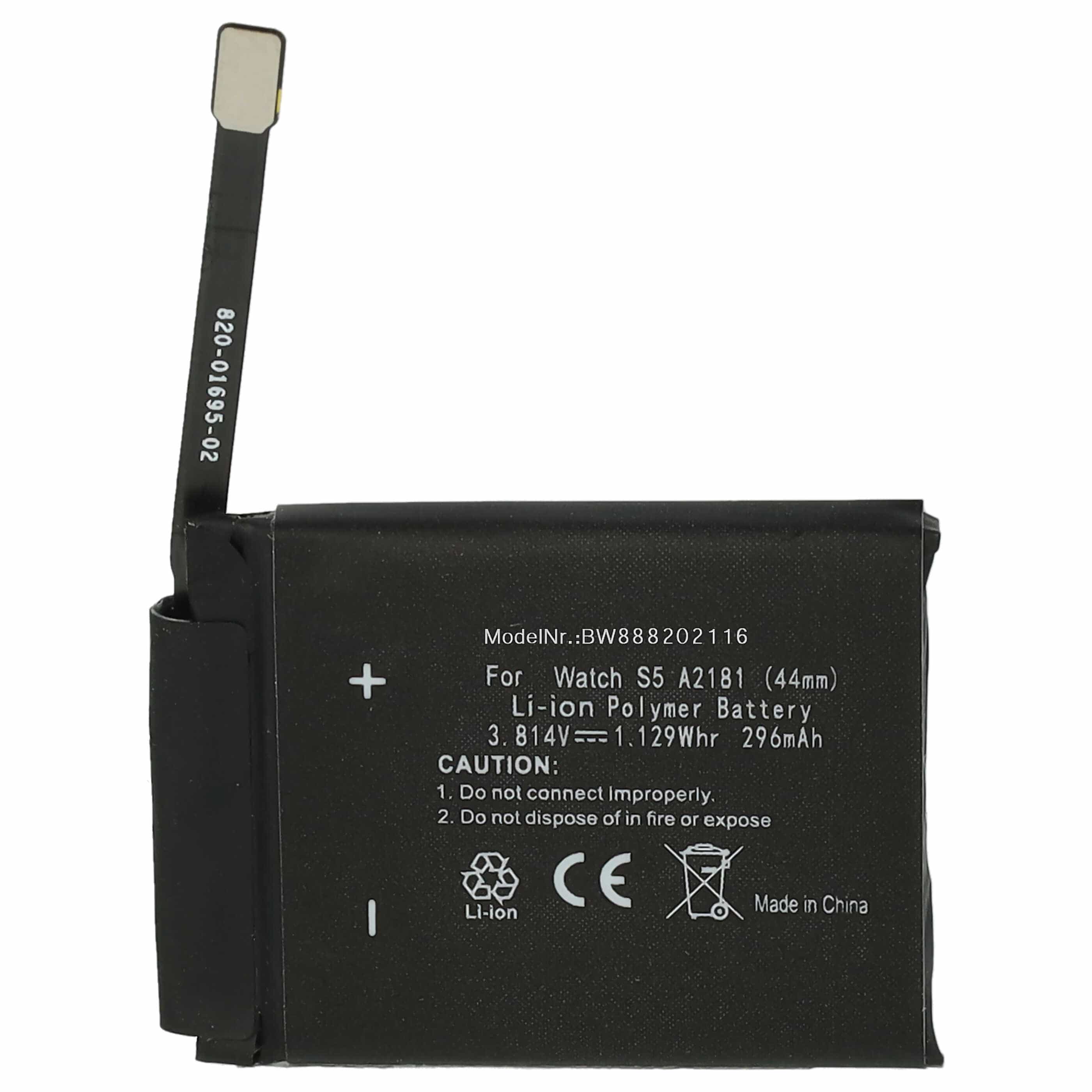 Smartwatch-Akku als Ersatz für Apple A2181 - 296mAh 3,81V Li-Polymer + Werkzeug-Set