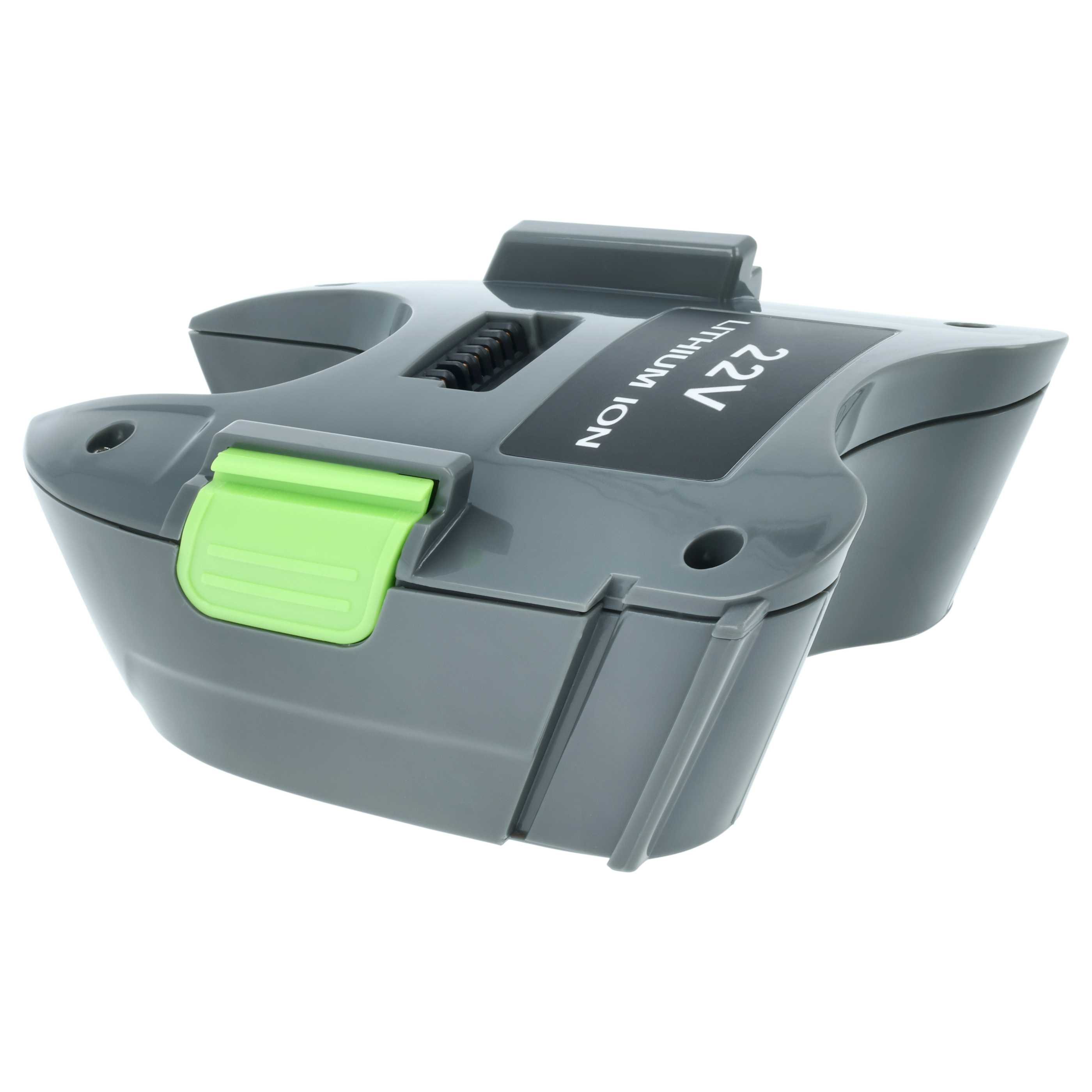 Battery replaces Gtech 1301A0002 for Gtech 3000mAh, 22V, Li-Ion
