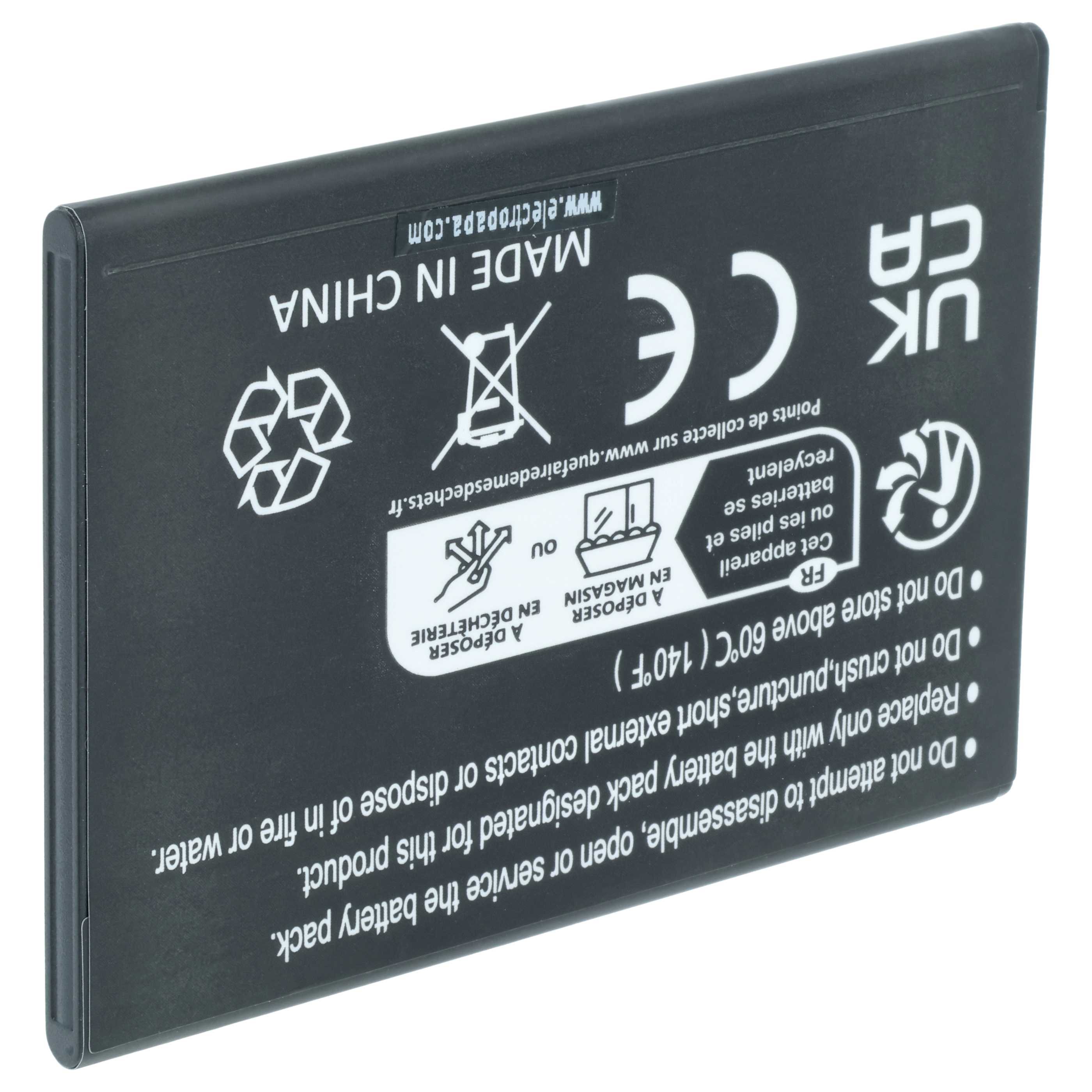 Akumulator do telefonu dla seniora zamiennik Emporia AK-S3 - 2100 mAh 3,8 V LiPo