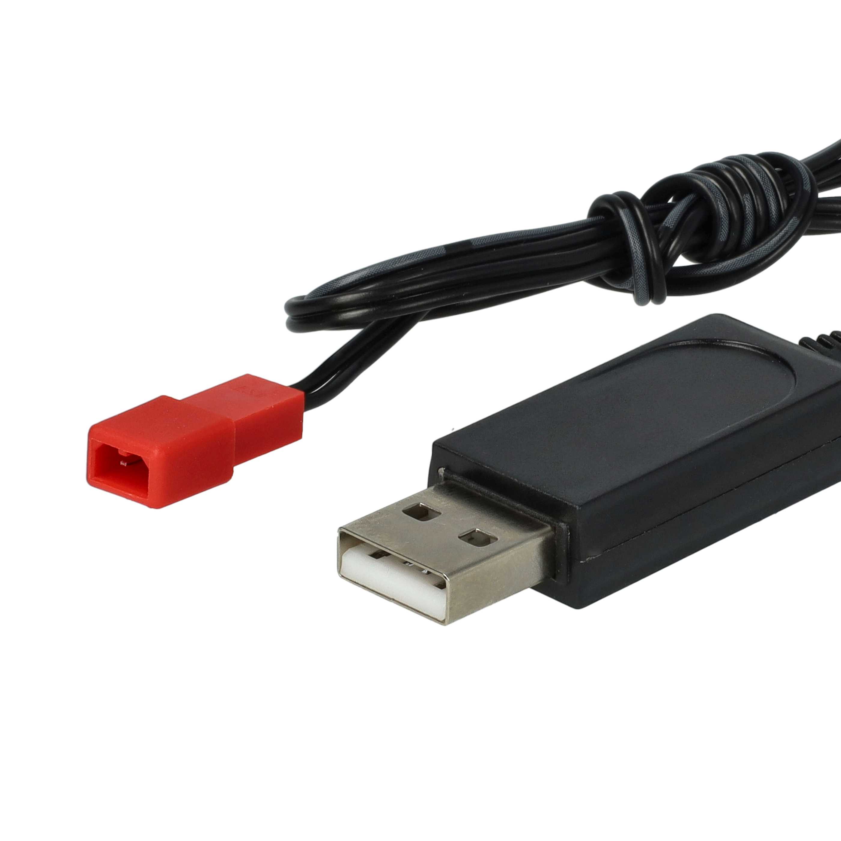 ChargeurUSB pour batterie JST, modélisme RC - 60 cm 7,2 V