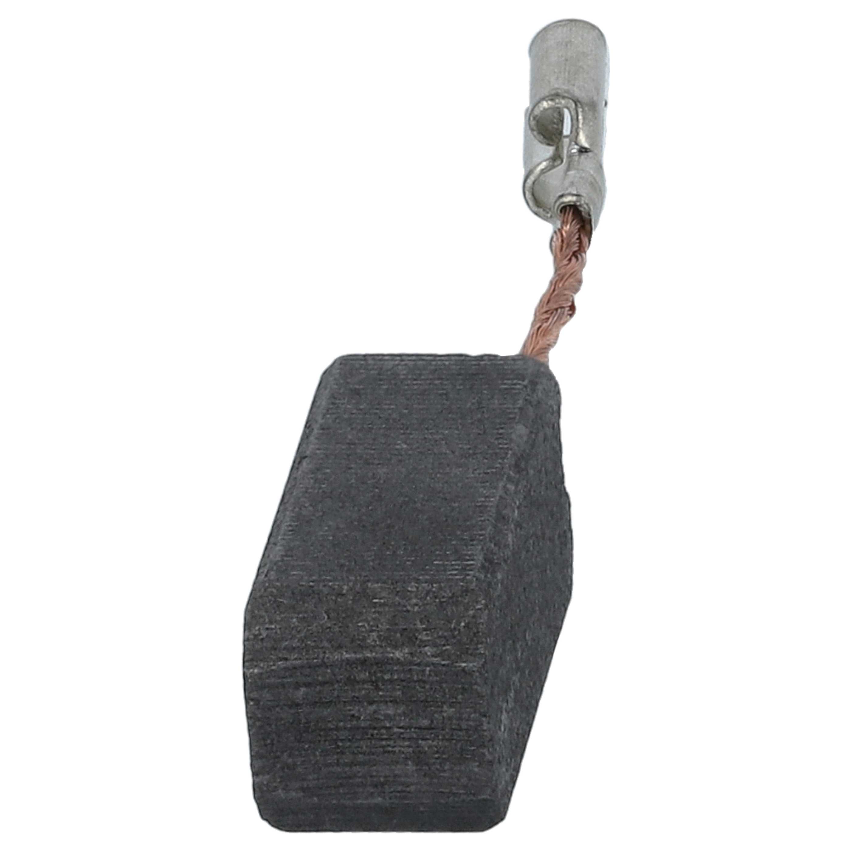2x Kohlebürste als Ersatz für Flex 285994, 4030293075412, 264571, K33 für Elektrowerkzeug - 6,3 x 7 x 15mm