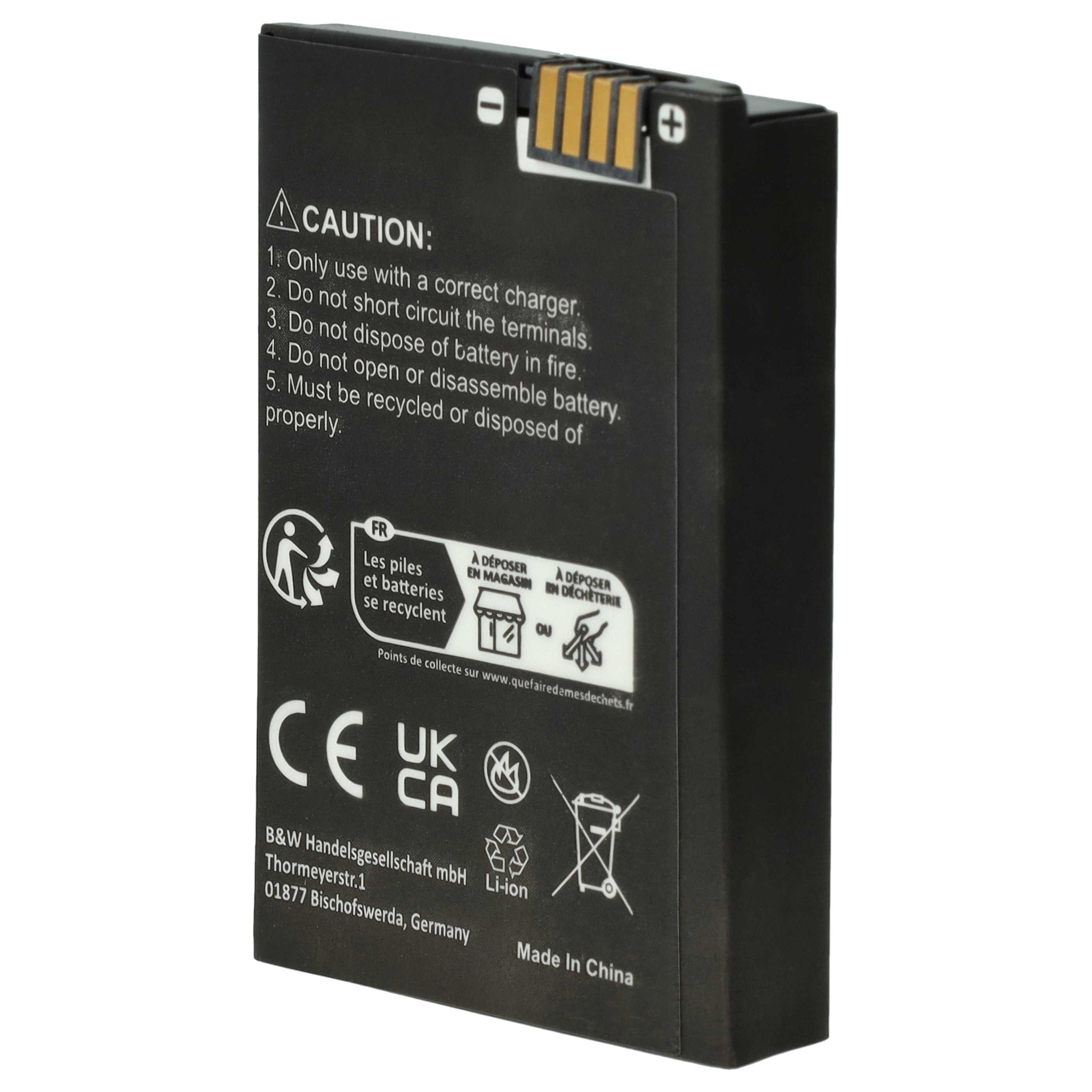 Radio 10x Battery replaces Motorola BT90, BT110, BT90, HKLN4440B, BT110, BT60 - 2000 mAh 3.7 V Li-polymer