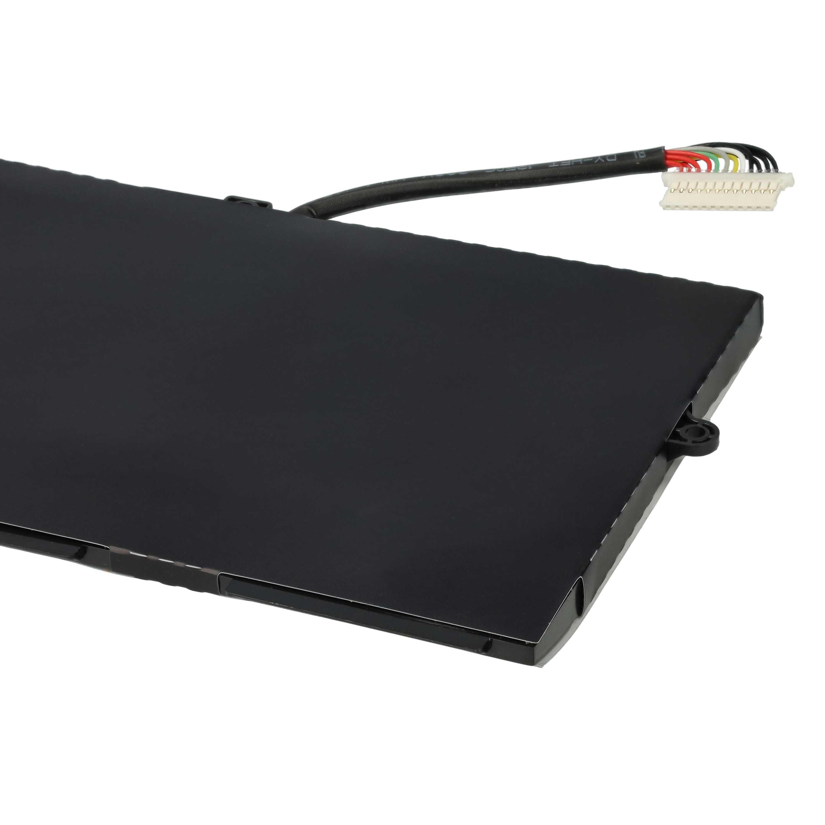 Notebook Battery Replacement for HP L34209-1B1, HSTNN-DB9C, HSTNN-IB8U - 4840 mAh 7.7 V Li-polymer, black