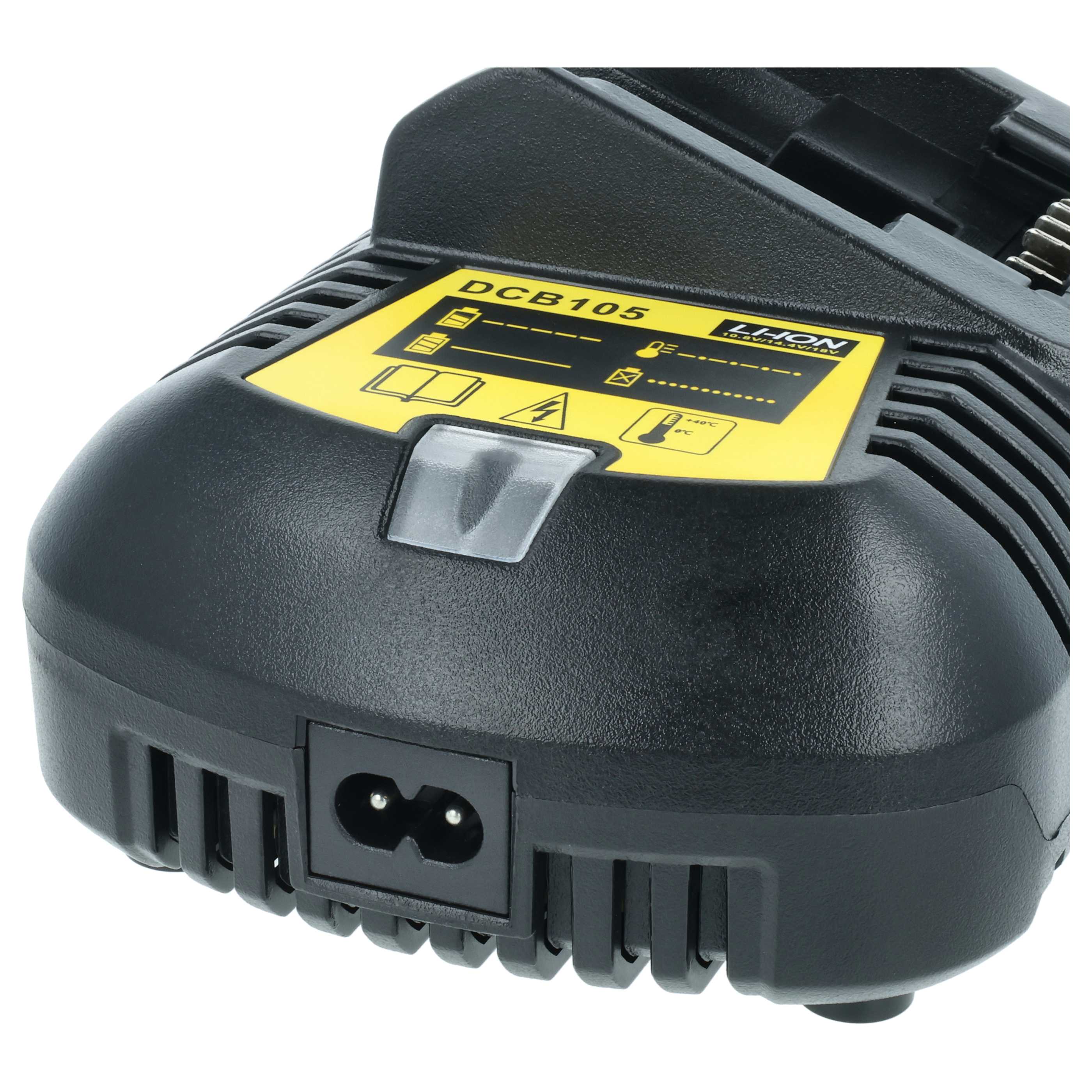 Charger replaces Dewalt DCB102, DCB120, DCB105, DCB112 for Dewalt Power Tool Batteries - Li-Ion, 3.0A