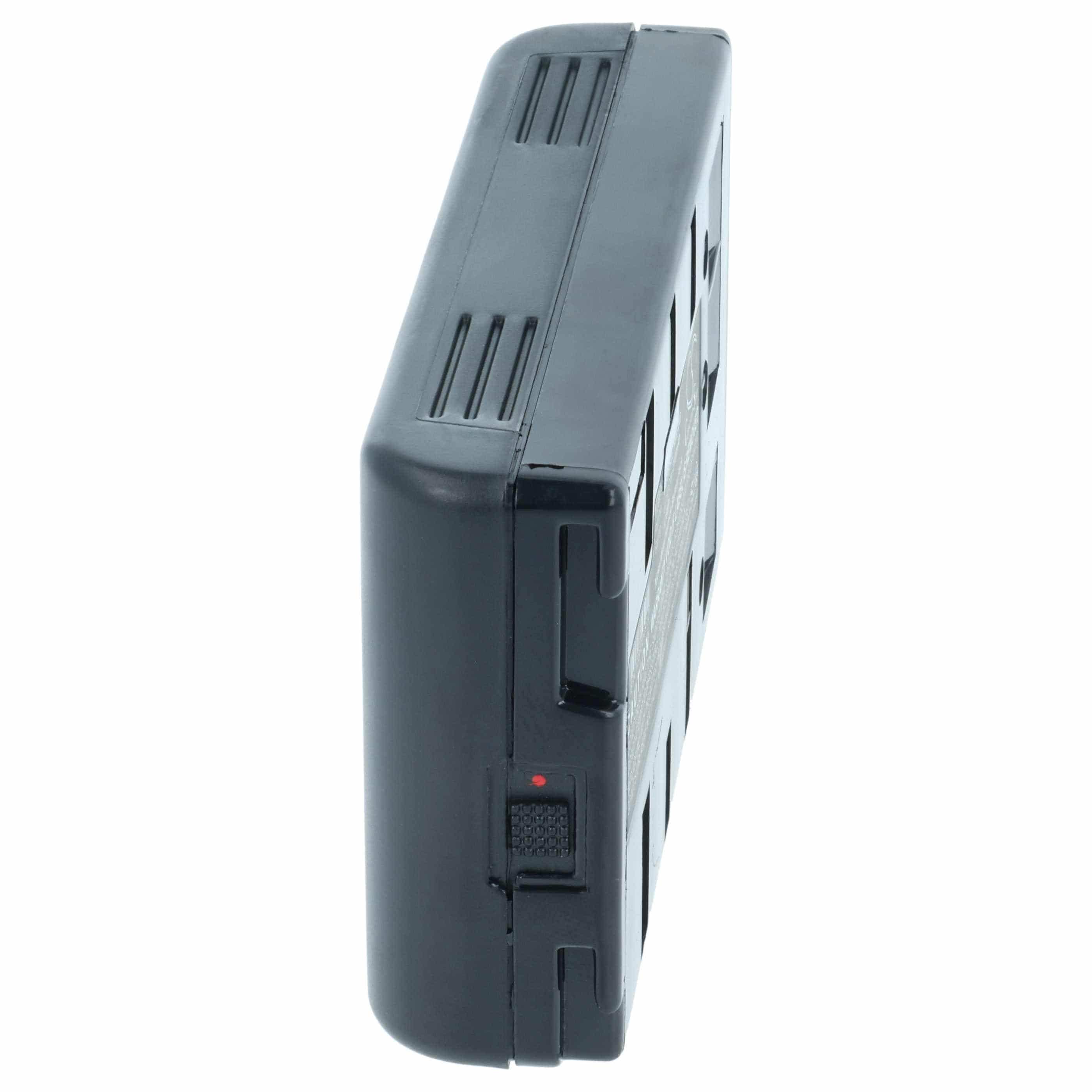 Videocamera Battery replaces JVC BN-V22U, BN-V20, BN-V24U, BN-V22, BN-V20US, BN-V20U - 2000 mAh 6 V NiMH
