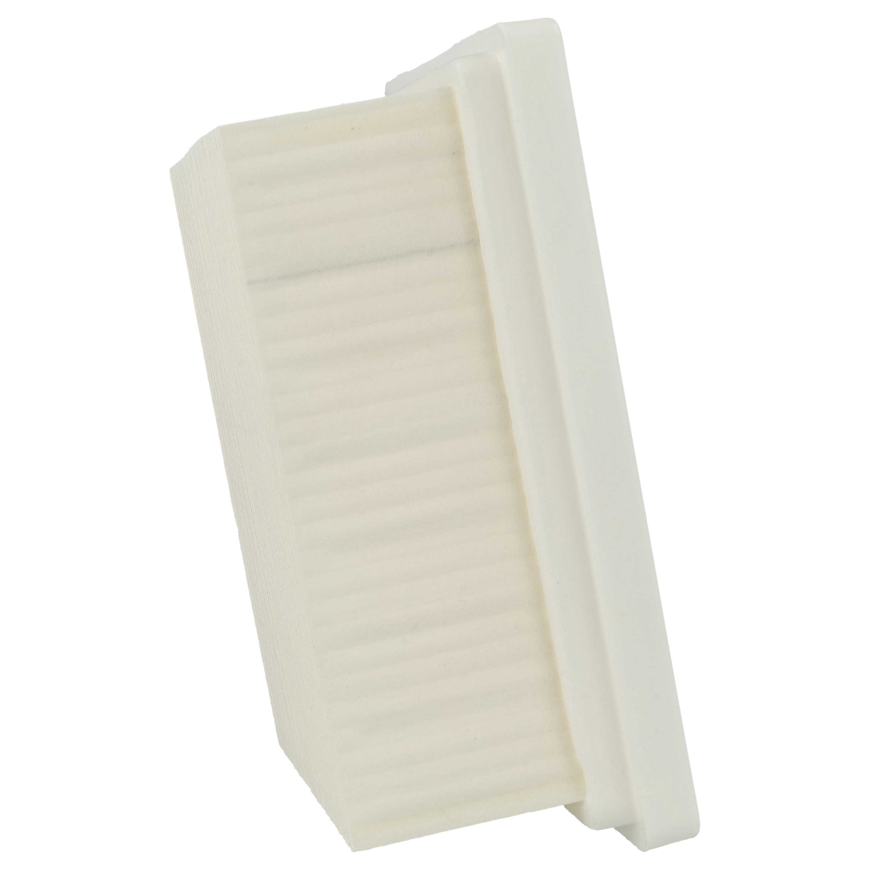 3x flat pleated filter replaces Flex FE VC 6 M, 487.26 for Stramix Vacuum Cleaner