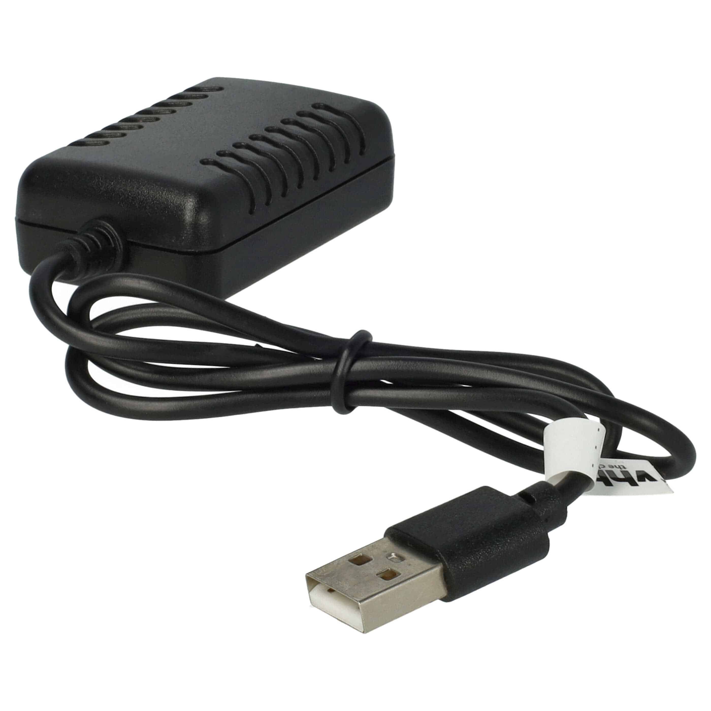 USB-Ladekabel als Ersatz für LJ-0740500E für Wltoys RC-Akkus mit JST XH-3P-Anschluss - 55cm 7.4V, 2A
