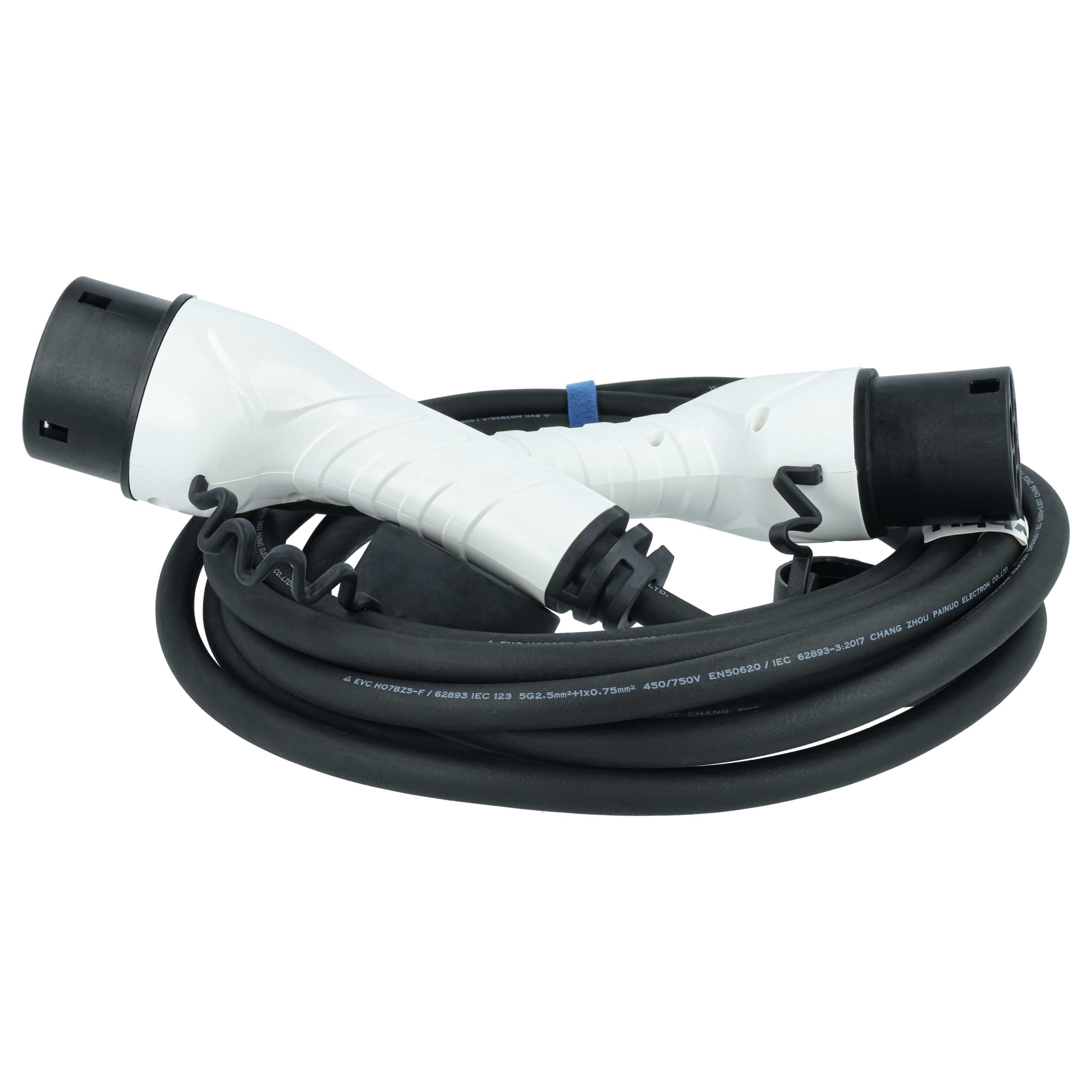 Charging Cable - Type 2 to Type 2 Cable, 3-phase, 16 A, 11 kW, 7 m