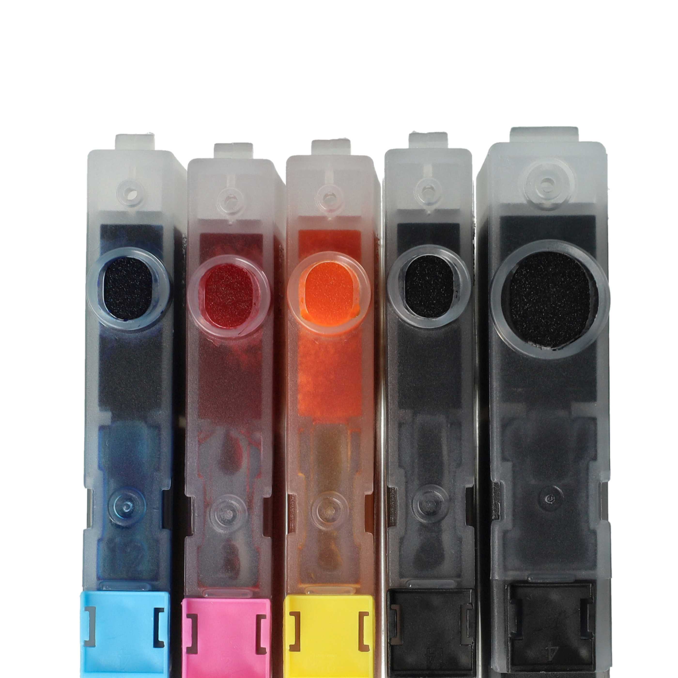 15x Ink Cartridges replaces HP CB321EE Black, 920XL, 920, 364XL 3070 Printer - B/C/M/Y + photo black