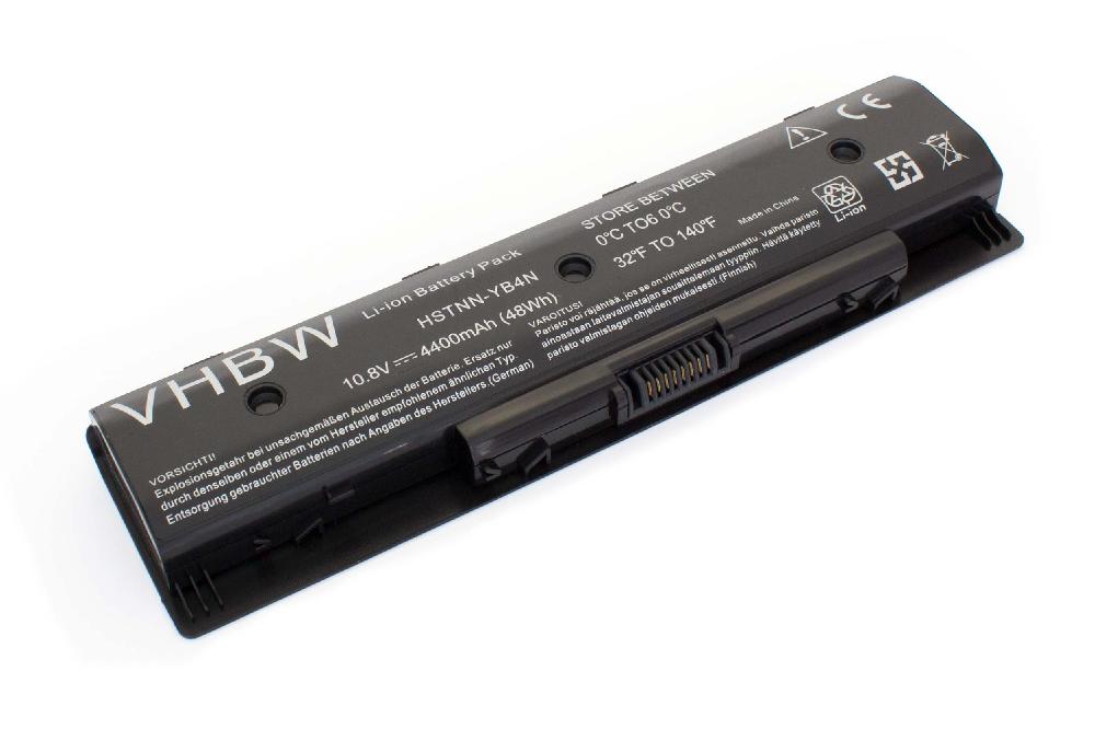 Batterie remplace HP HSTNN-LB40, 709988-421, HSTNN-LB4N pour ordinateur portable - 4400mAh 10,8V Li-ion