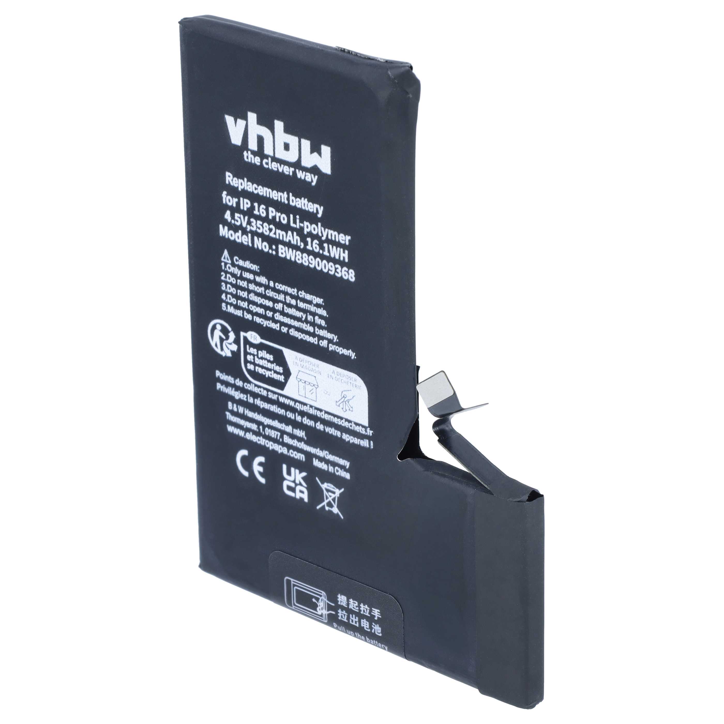 Akku als Ersatz für Apple 103CS, 2203B für Apple - 3582mAh 4,5V Li-Polymer