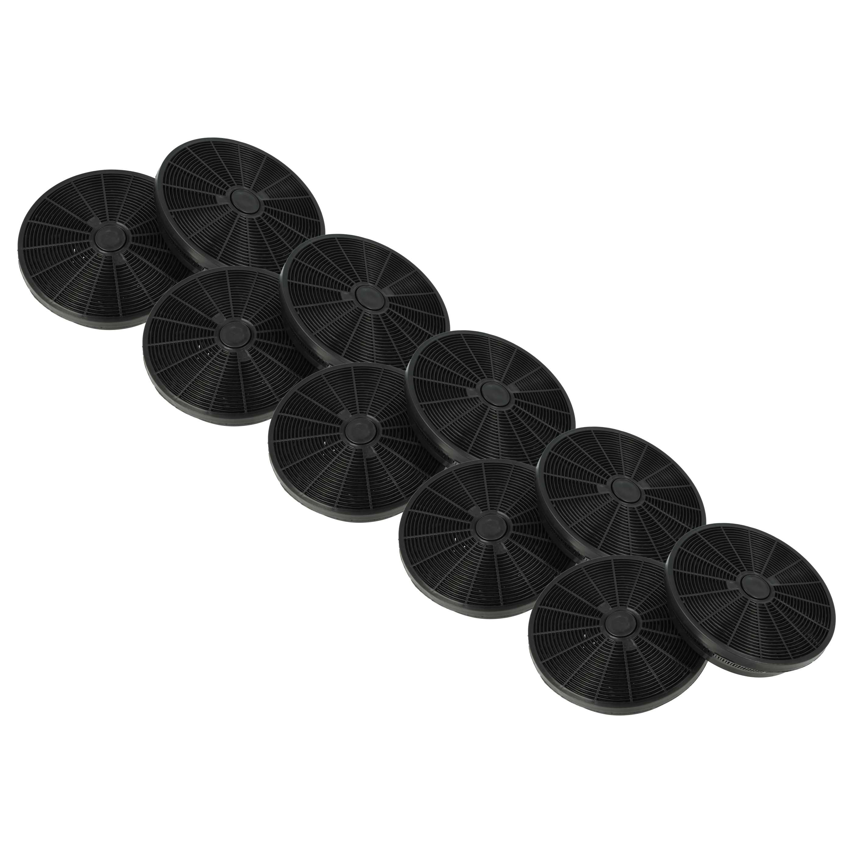 10x Aktivkohlefilter als Ersatz für Arcelik 9179183012 Dunstabzugshaube u.a.