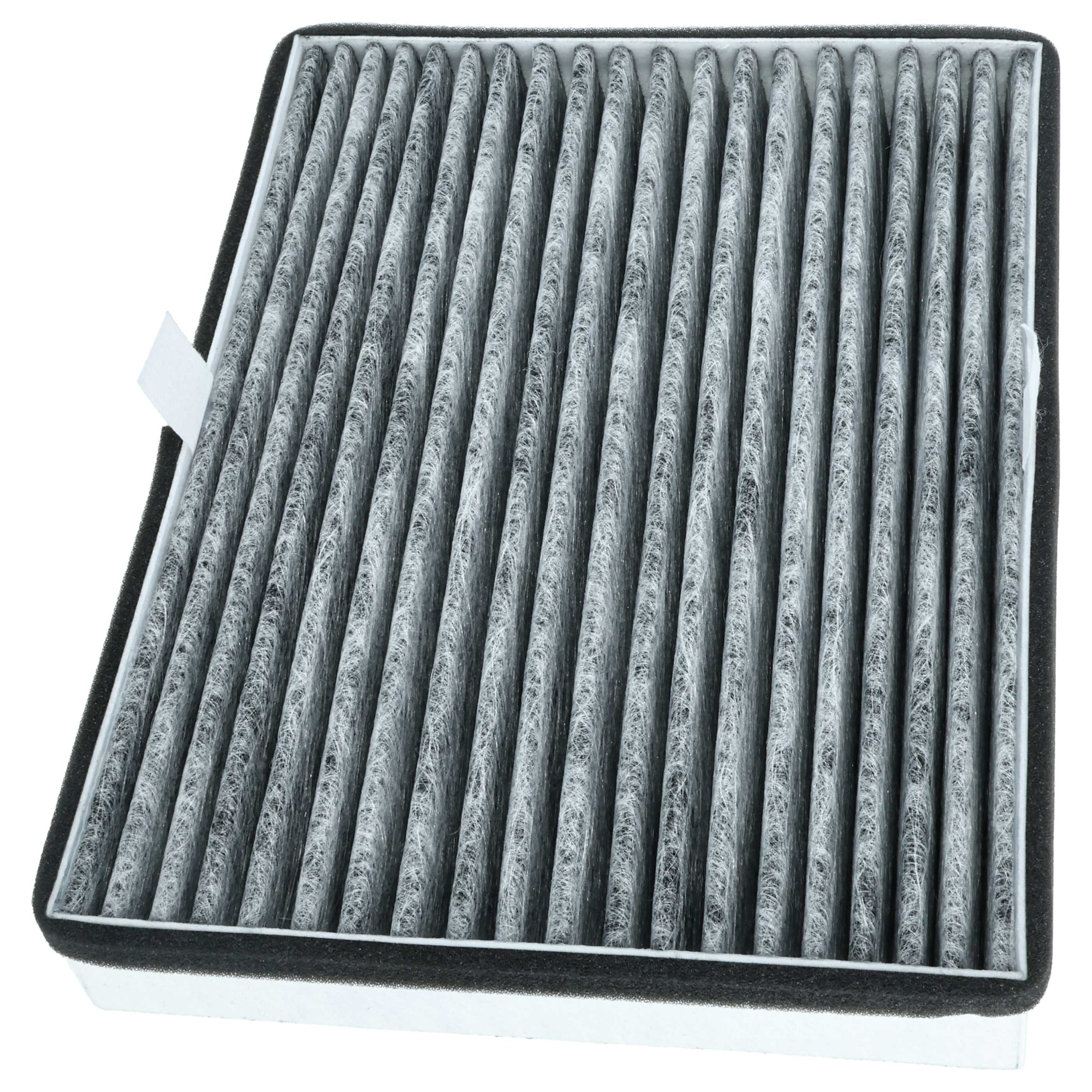 Filtre à charbon actif remplace Miele 20228038, DKF 36-P pour hotte Miele