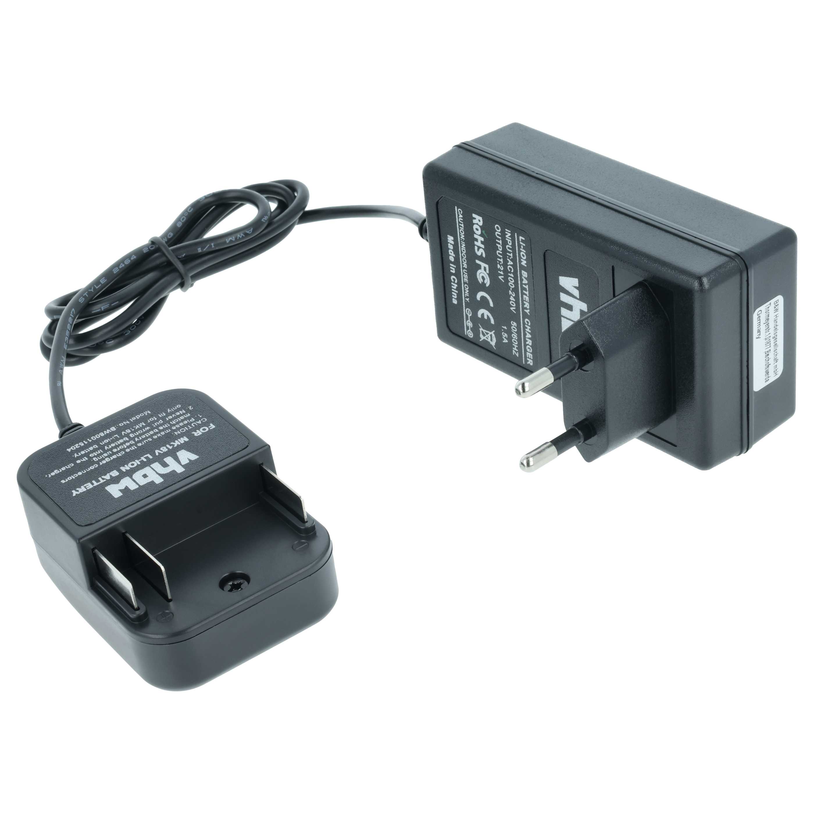 Caricabatterie per batterie utensile Dolmar, Greenlee, Krenn, Linder - Li-Ion