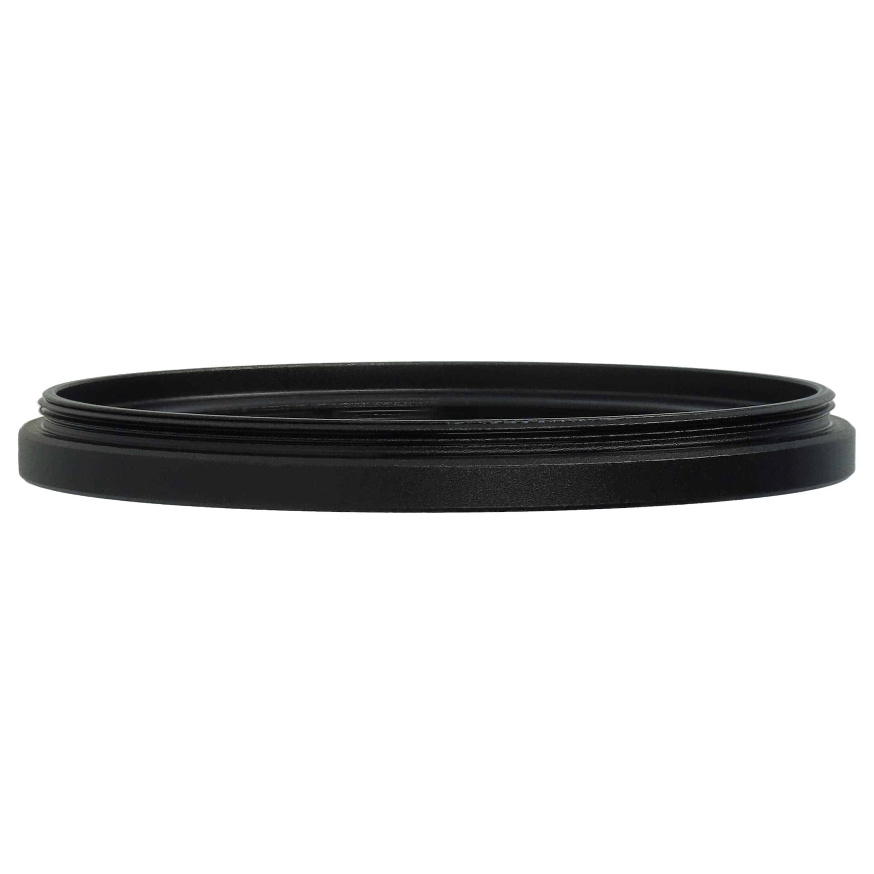 Step-Down-Ring Adapter von 58 mm auf 46 mm passend für Kamera Objektiv - Filteradapter, Metall, schwarz