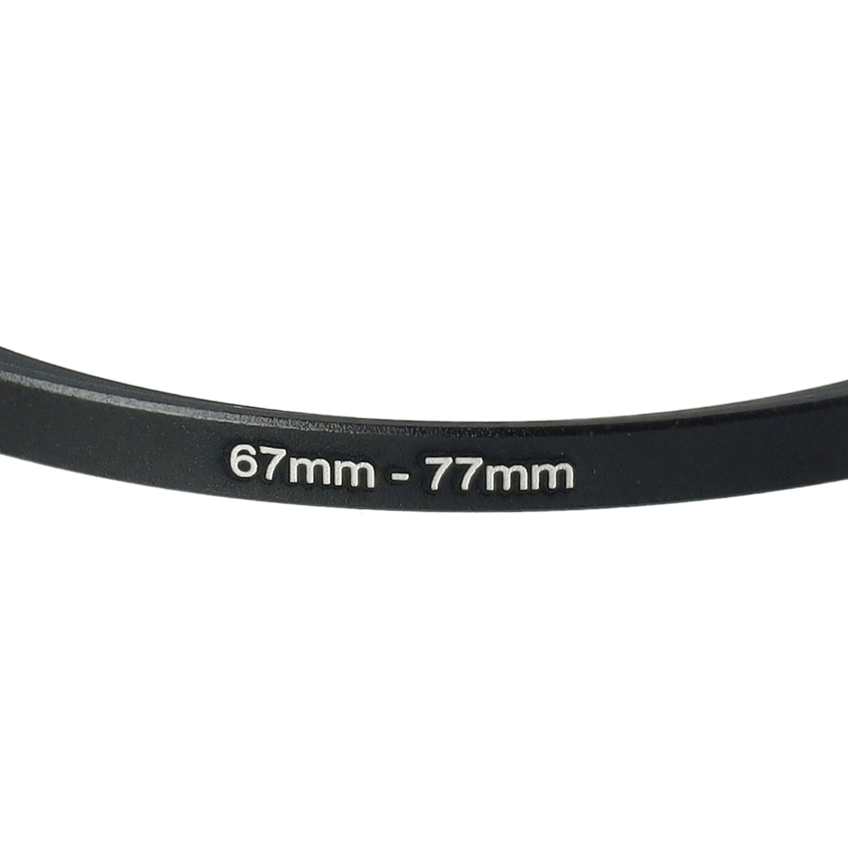 Step-Up Ring Adapter of 67 mm to 77 mm for various Camera Lens - Filter Adapter