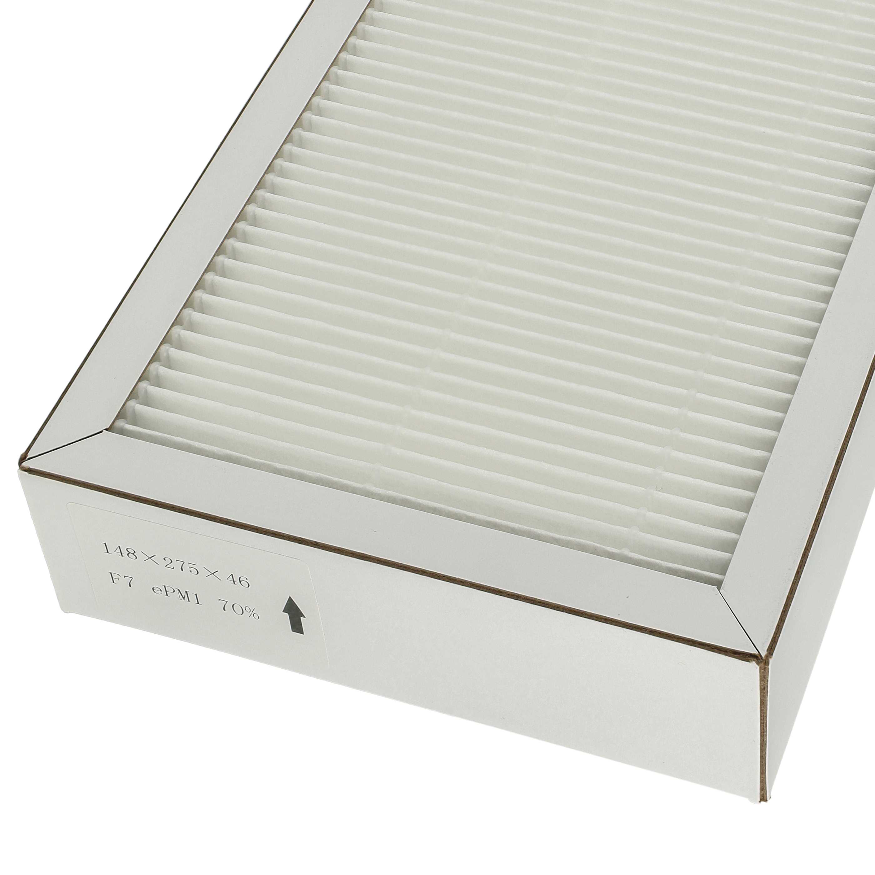 Filter als Ersatz für Pluggit APFG4F7-190 für Pluggit Lüfter - Filterklasse F7, weiß