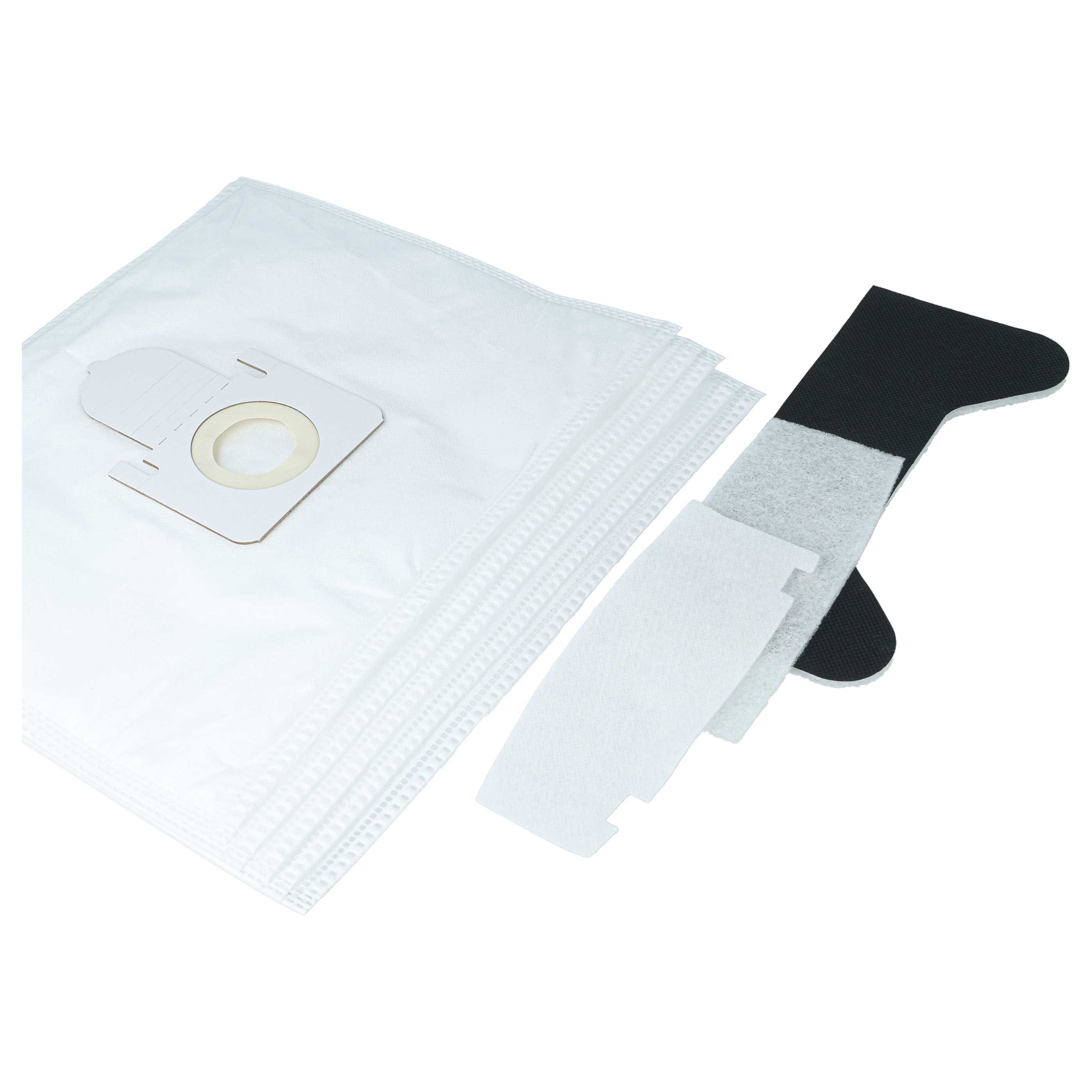 5x Microfaser Staubbeutel + Abluftfilter + Aktivkohlefilter wie Thomas Hygiene Filter Set, ersetzt 787230