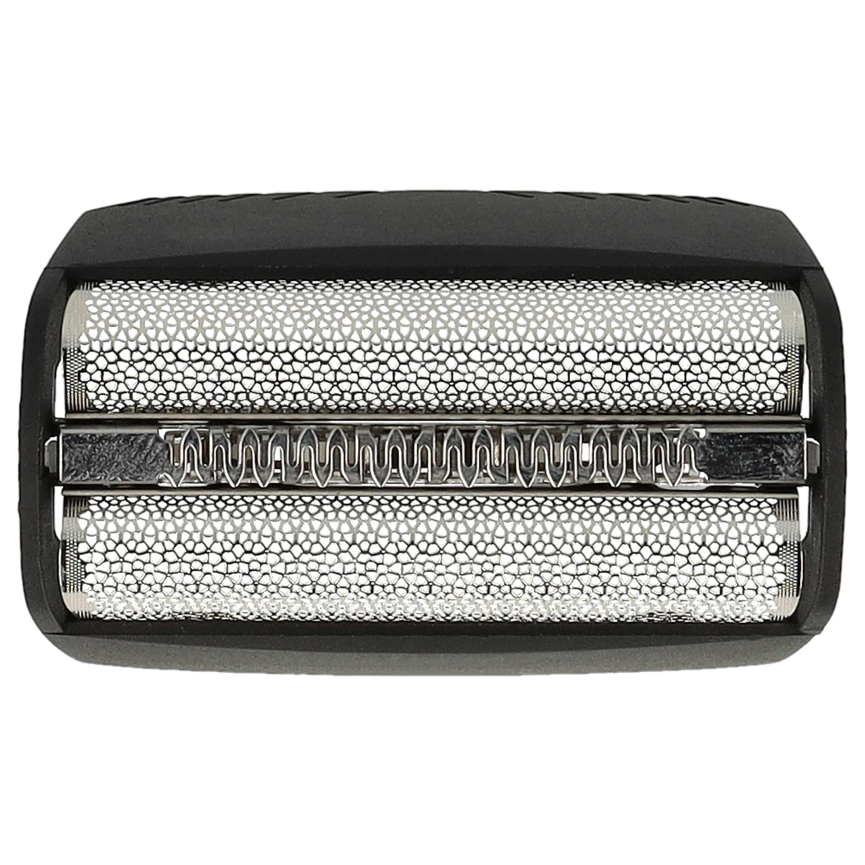 3x Dual Shaver Foil replaces Braun 30B, 30B Mul for Razor - incl. Frame, Black