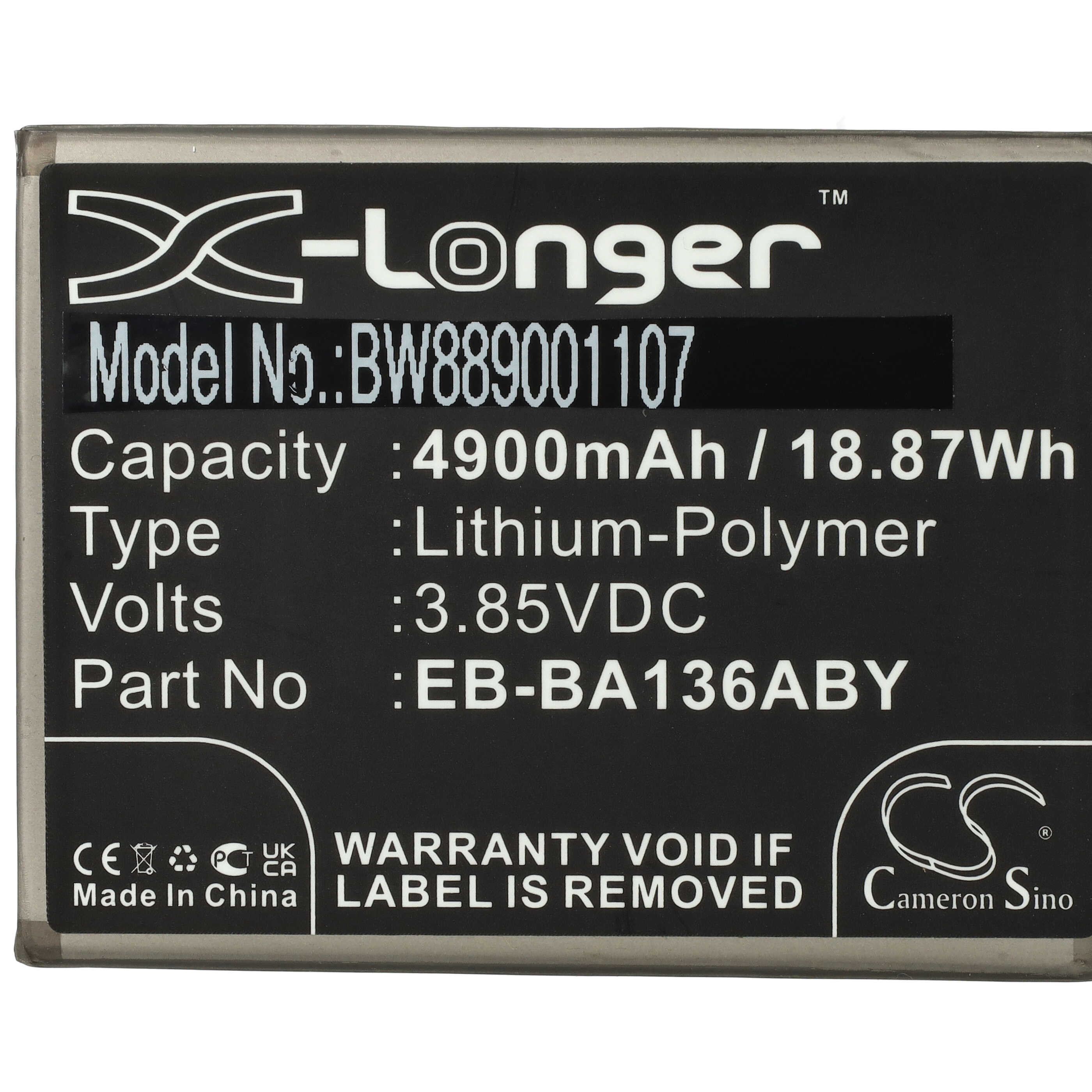 Akumulator do telefonu smartfona Samsung Galaxy A13 - 4900 mAh 3,85 V LiPo