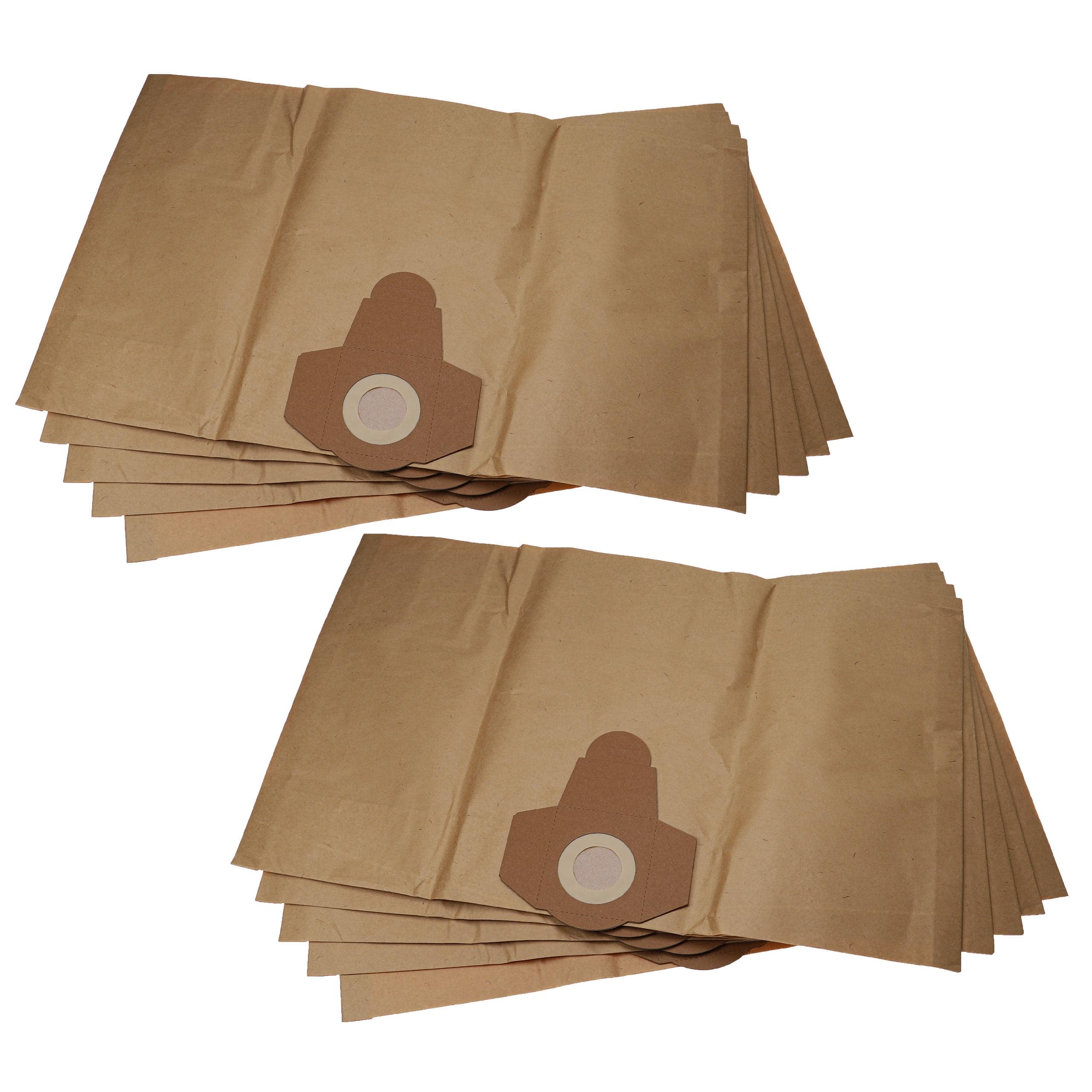 10x Sac remplace 4035485011445, 30250133 pour aspirateur Parkside - papier