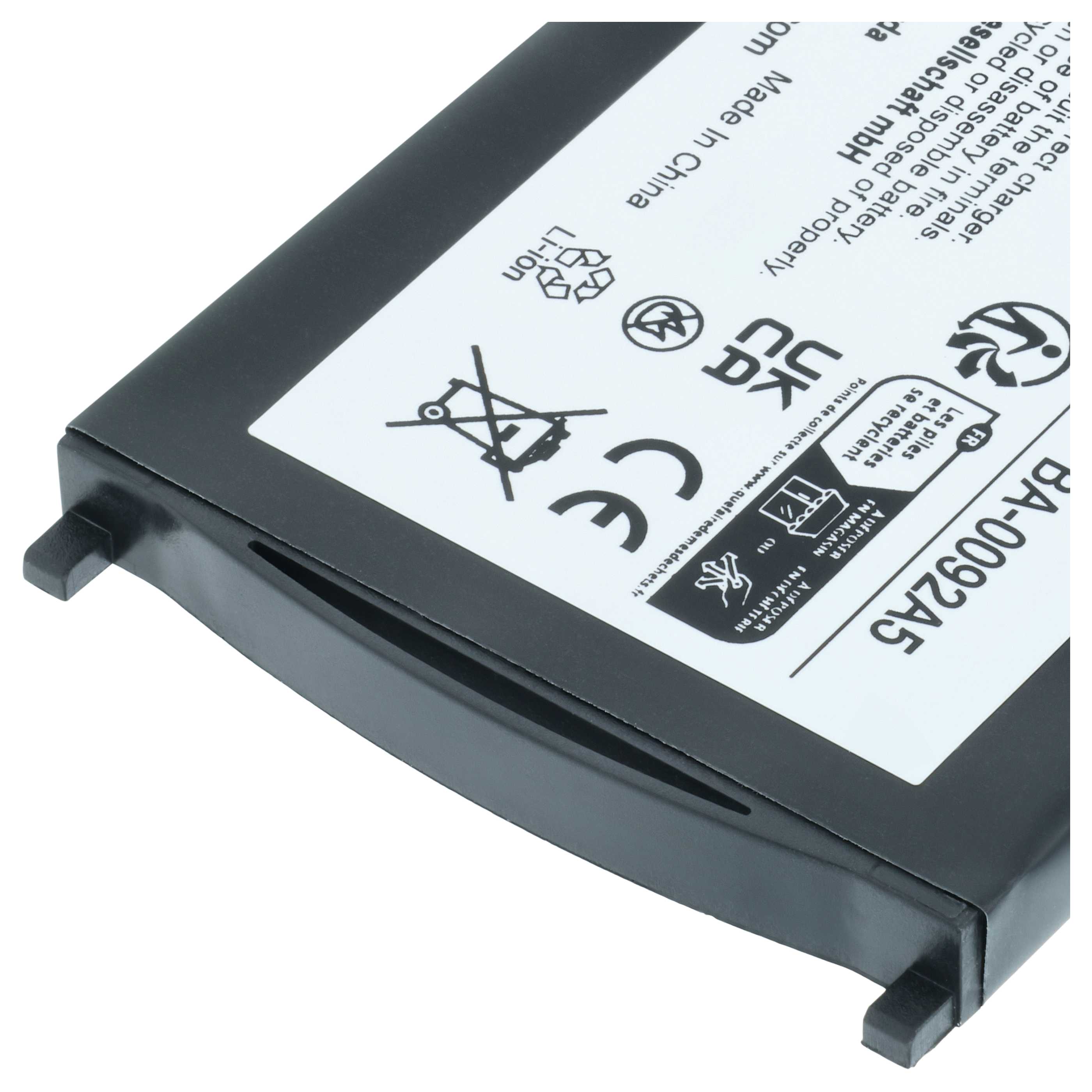 Akku als Ersatz für CipherLab BA-0092A5, BT-160LA für CipherLab Barcodescanner - 2500mAh 3,7V Li-Ion