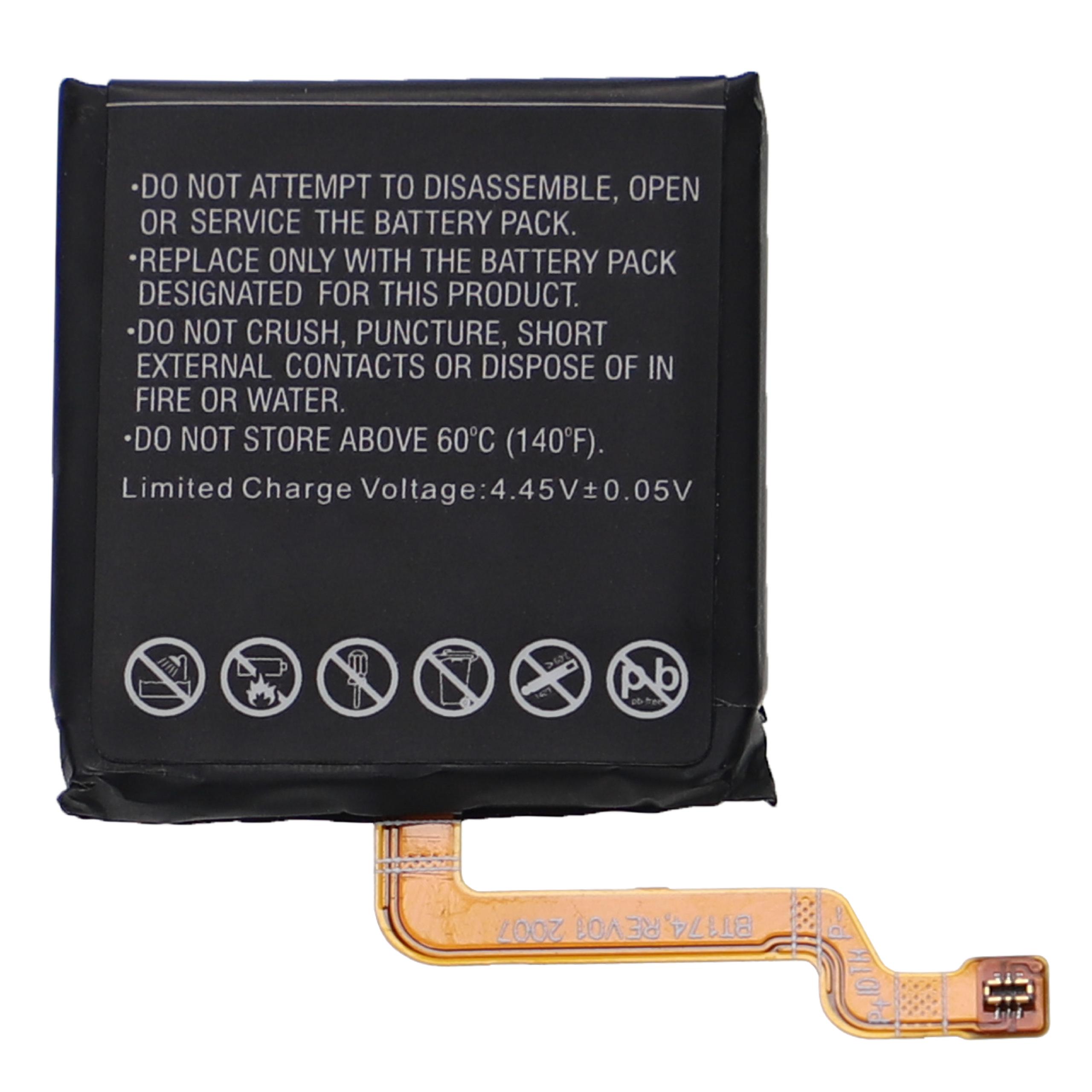 Smartwatch Battery Replacement for Huawei HB532729EFW-A, HB532729EFW - 450mAh 3.87V Li-polymer