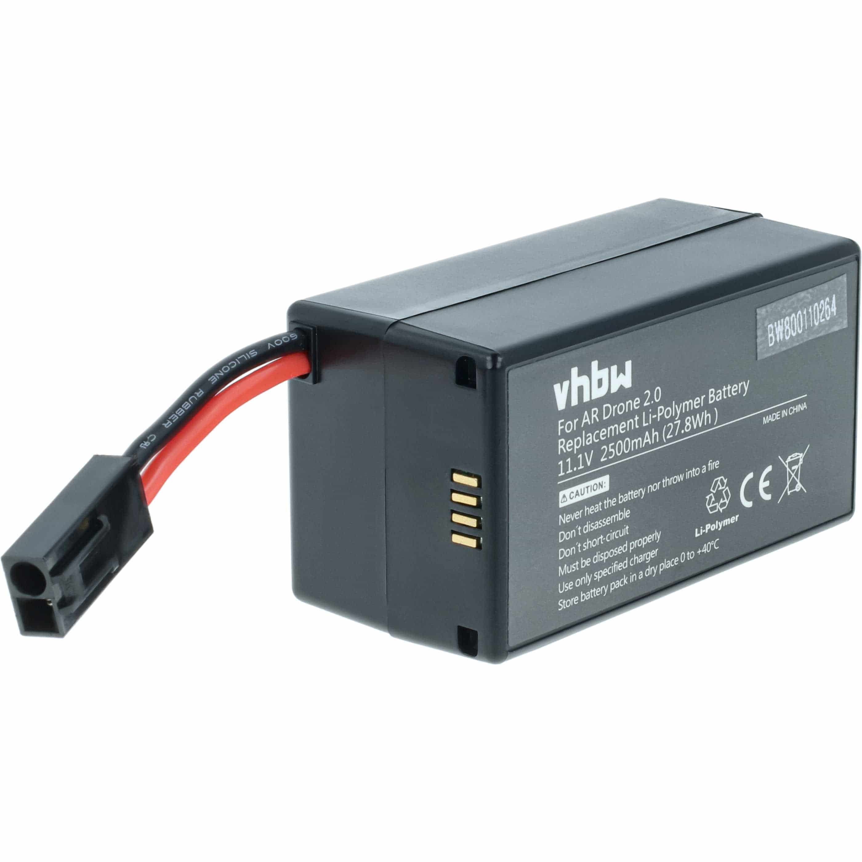 Batterie remplace PF070056 pour drone Parrot- 2500mAh 11,1V Li-polymère