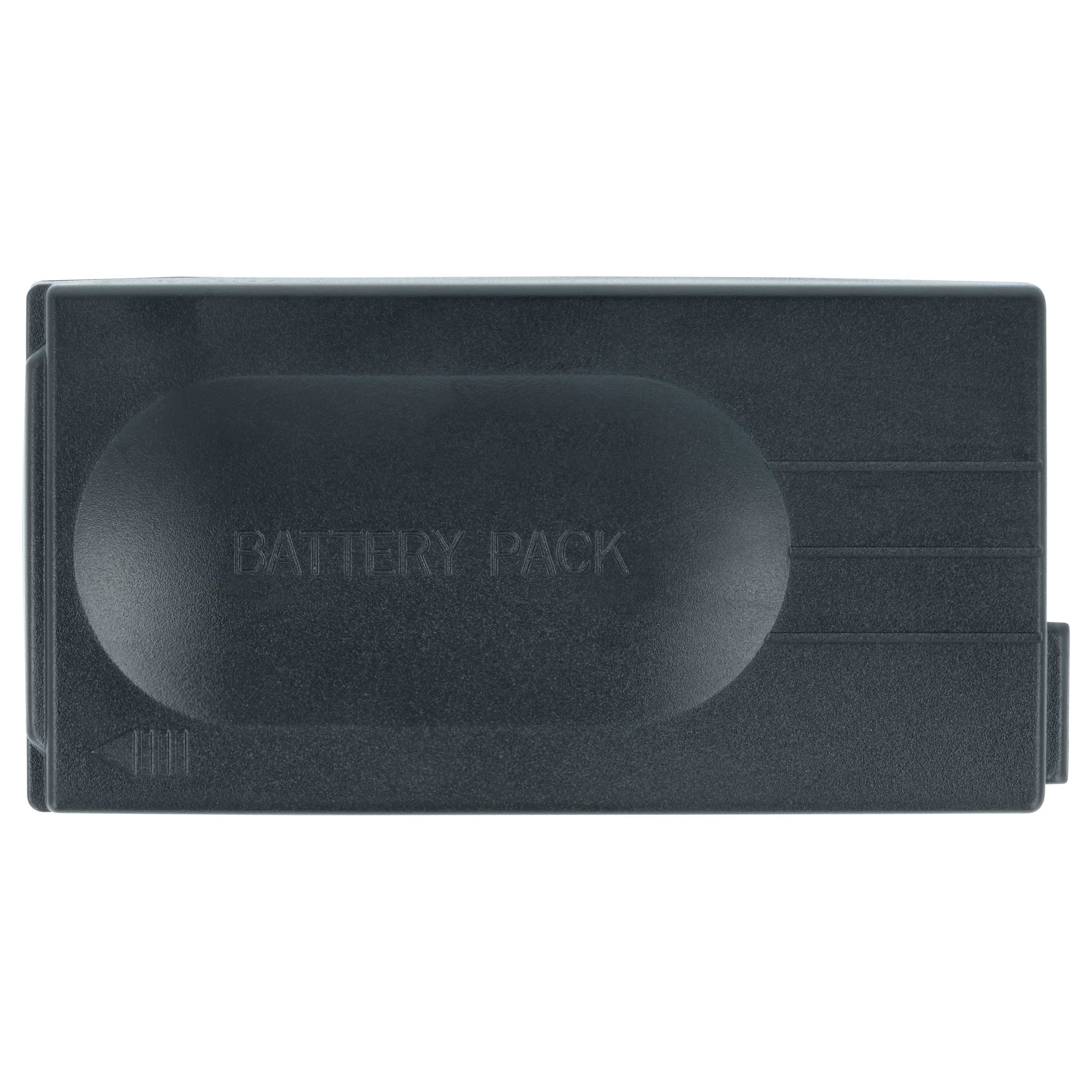 2x Batteria per videocamera sostituisce Canon BP-729, BP-726, BP-722D, BP-714, BP-711 - 2000mAh 6V NiMH