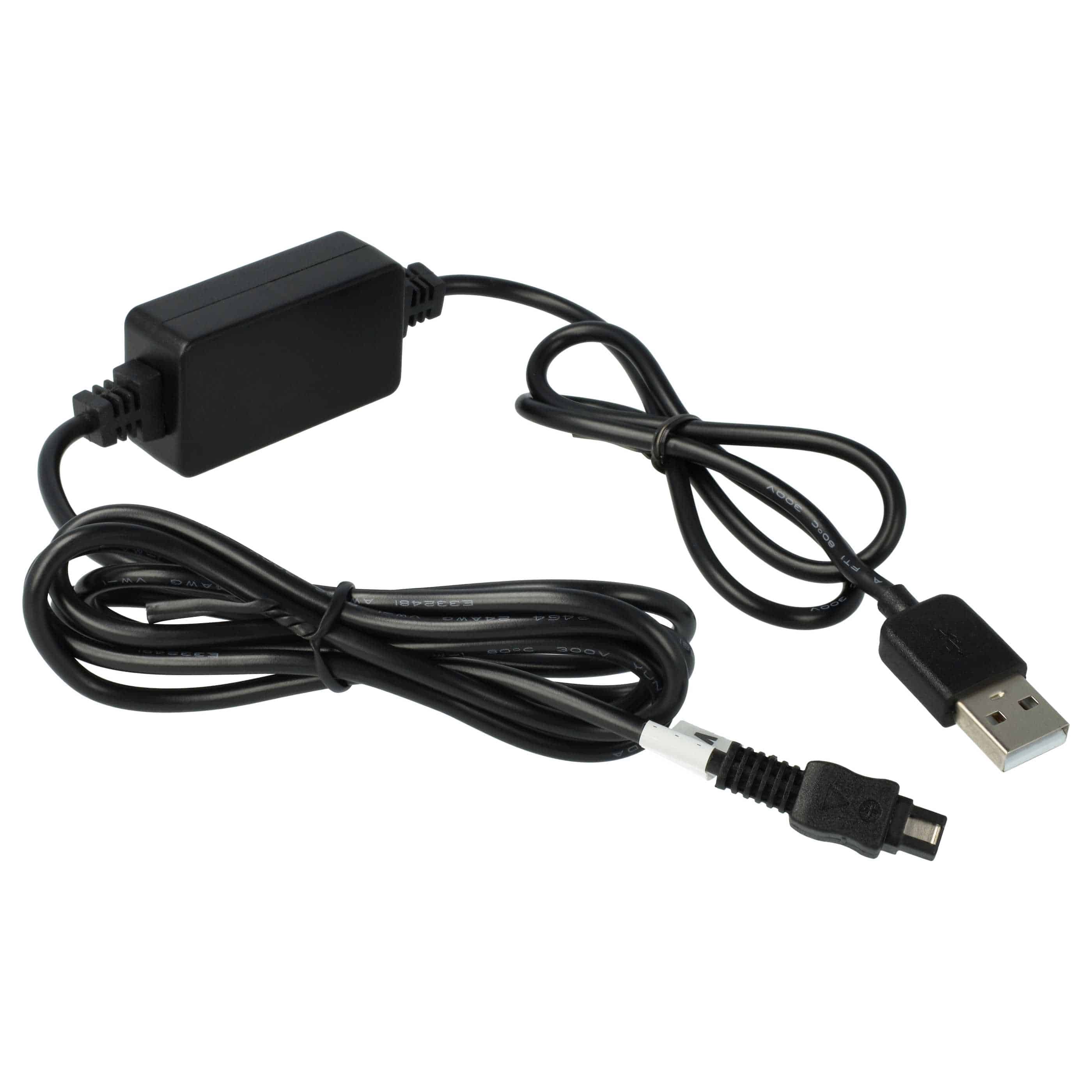 USB Ladekabel als Ersatz für Sony AC-L200, AC-L200B AC-L200C für Sony Kamera, Videokamera, Camcorder - 170 cm