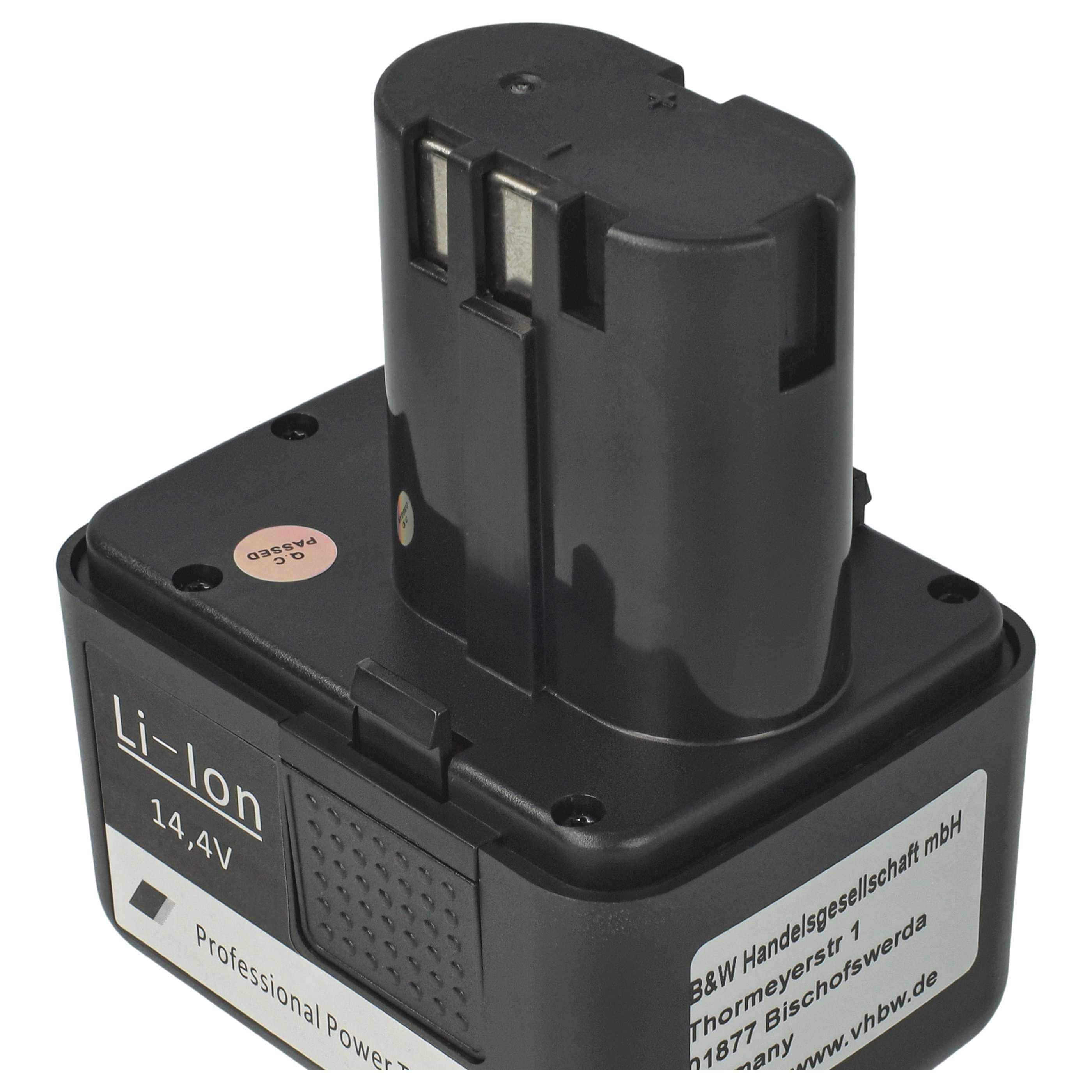 Akku 14,4V als Ersatz für Gesipa 7251045, 7251049 Blindniet-Setzgerät - 2Ah, Li-Ion