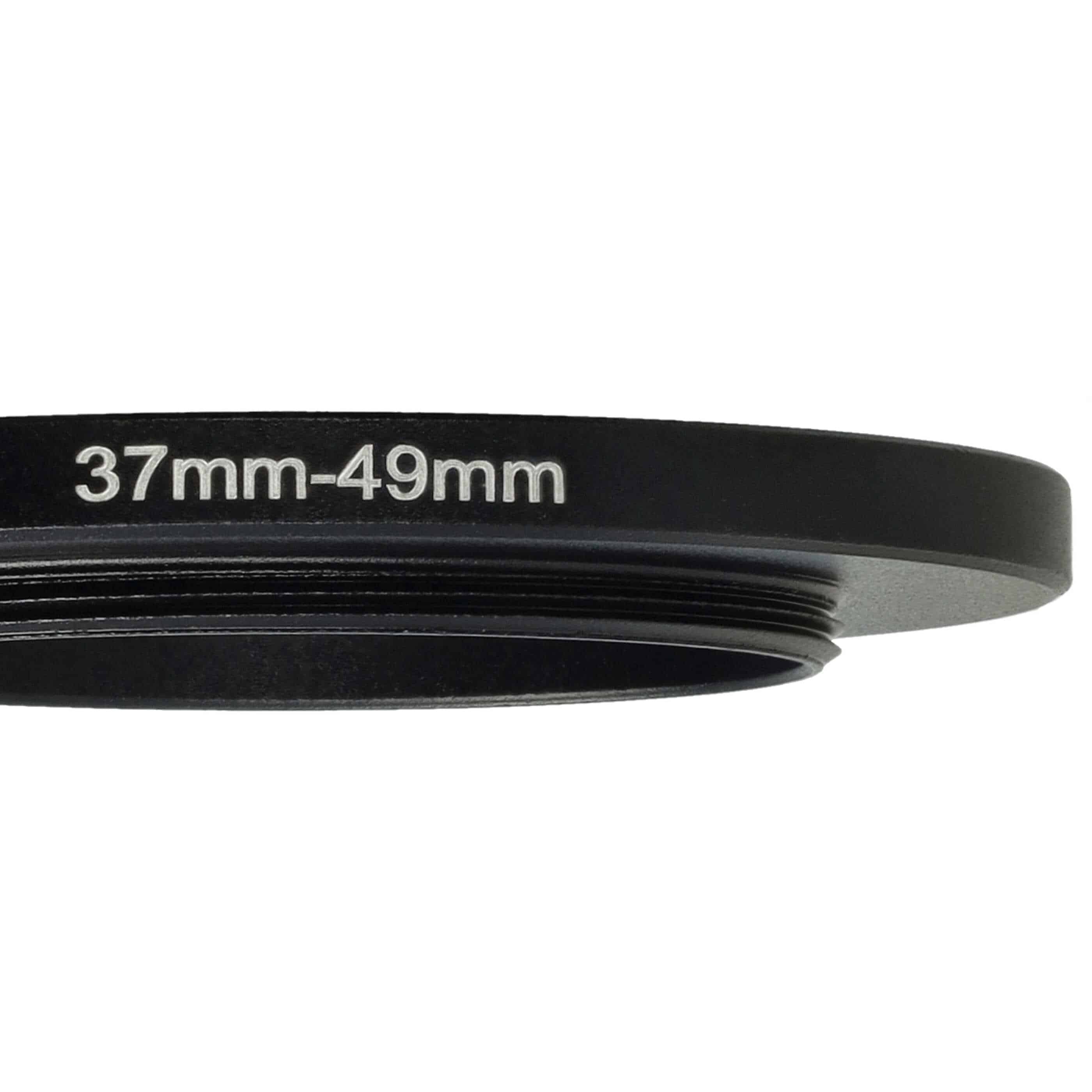 Step-Up-Ring Adapter 37 mm auf 49 mm passend für diverse Kamera-Objektive - Filteradapter