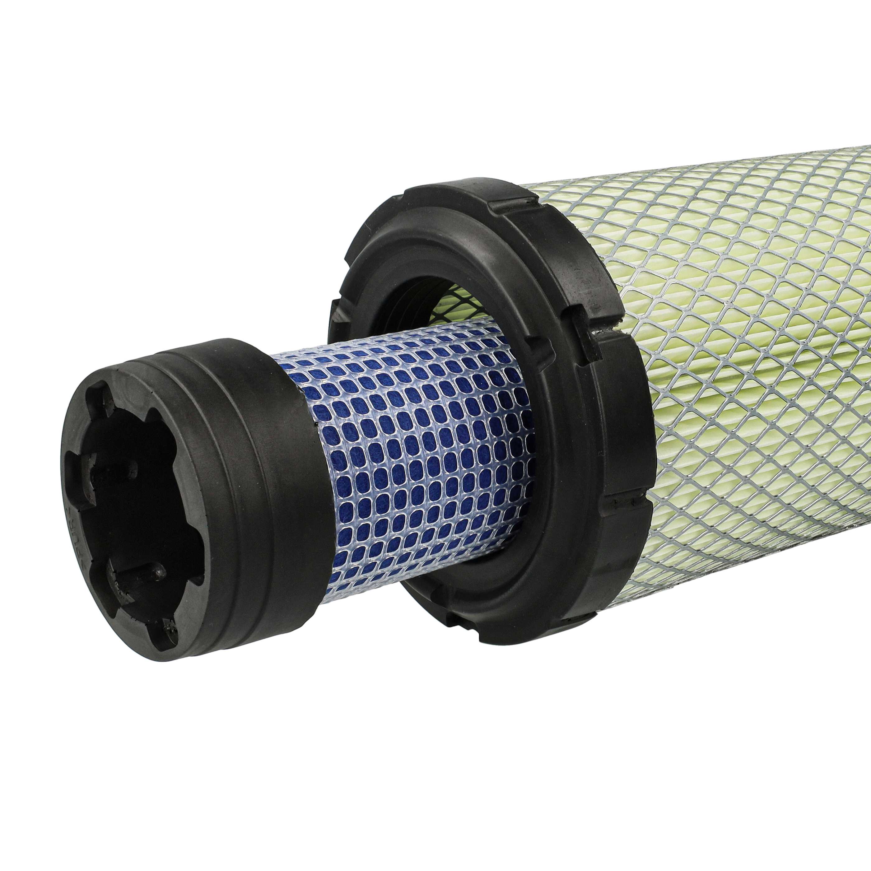 Filter Set replaces 25 083 01 for Hyundai Heavy Vehicle etc. - 2x inner filter, 2x external filter