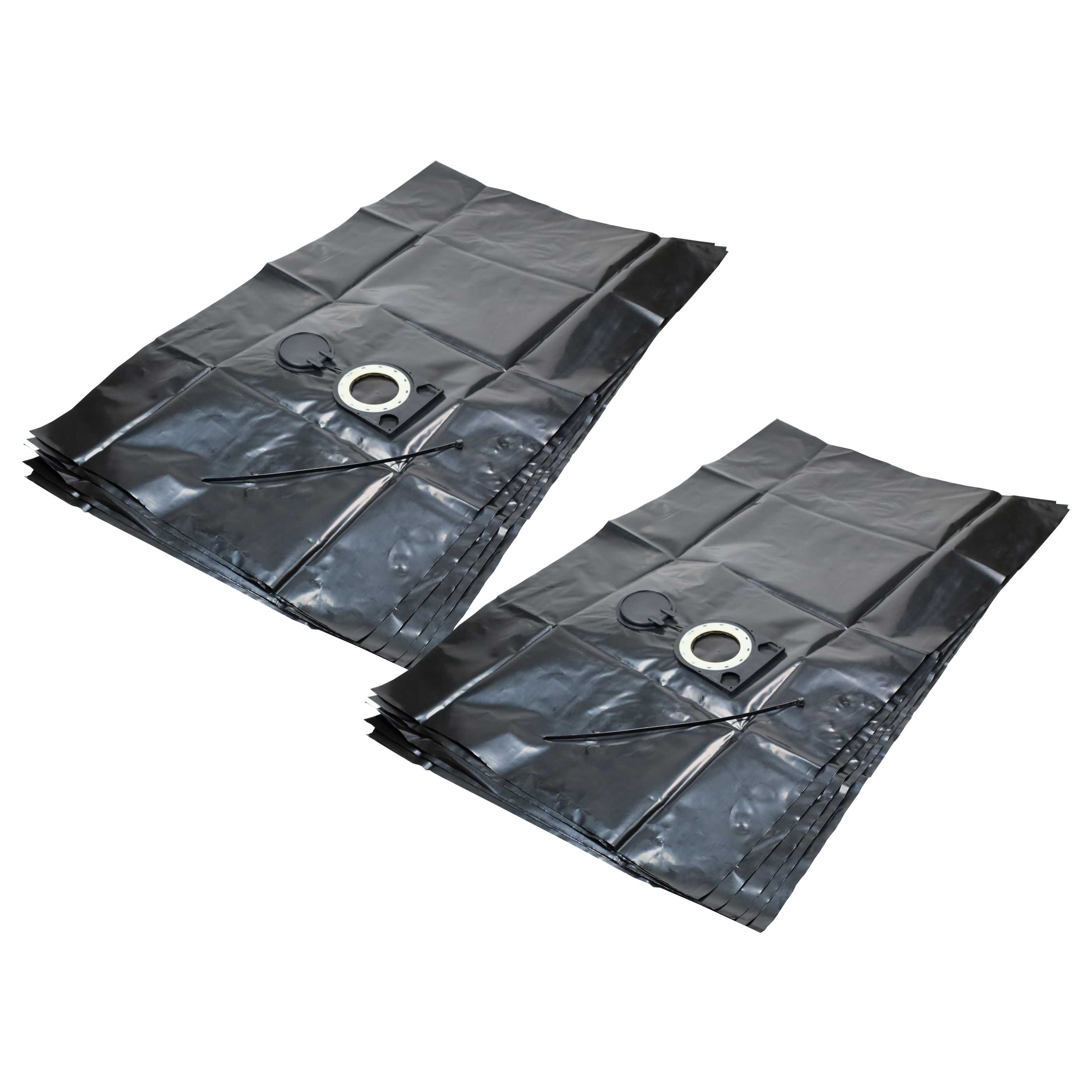 10x Sac remplace Starmix FBPE 25-35 pour aspirateur Starmix - polyéthylène