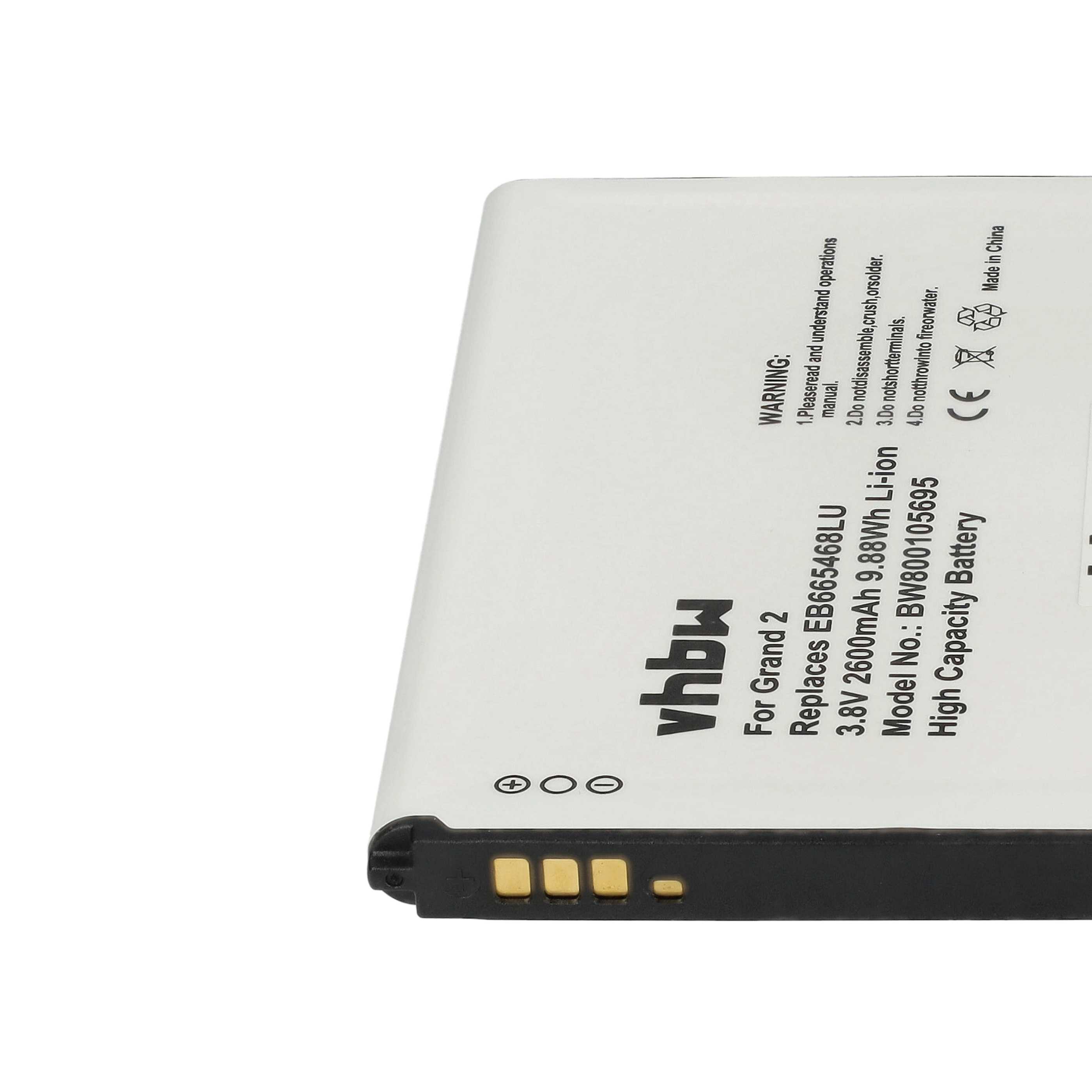 Akumulator do telefonu smartfona zamiennik Samsung EB665468LU, EB-B220AC - 2600 mAh 3,8 V Li-Ion