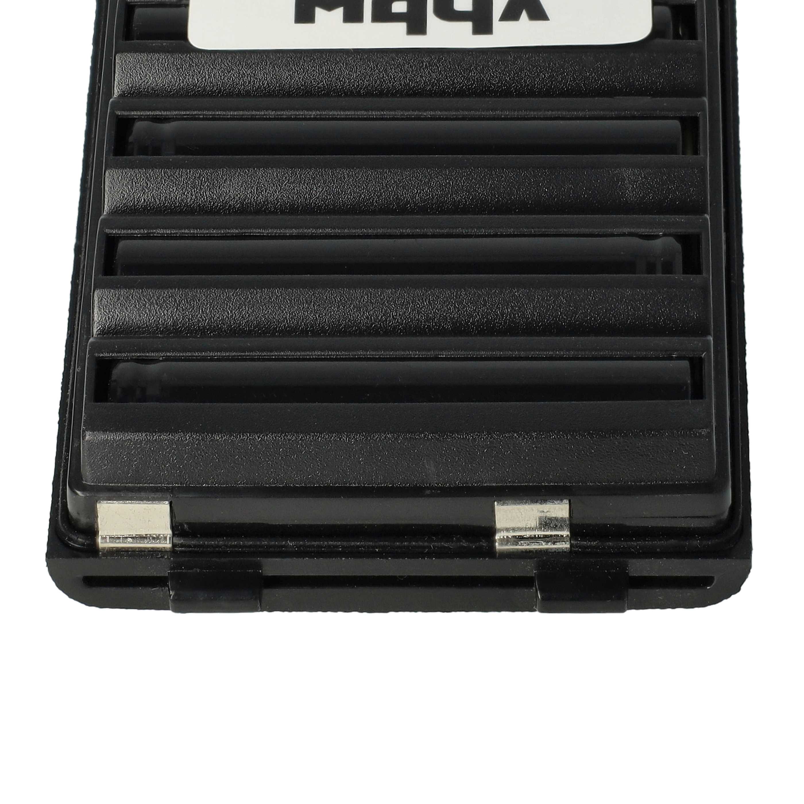 Radio 5x Battery replaces Yaesu Vertex FNB-64H, FNB-57, FNB-64, FNB-83, AAJ66X001 - 1600 mAh 7.2 V NiMH