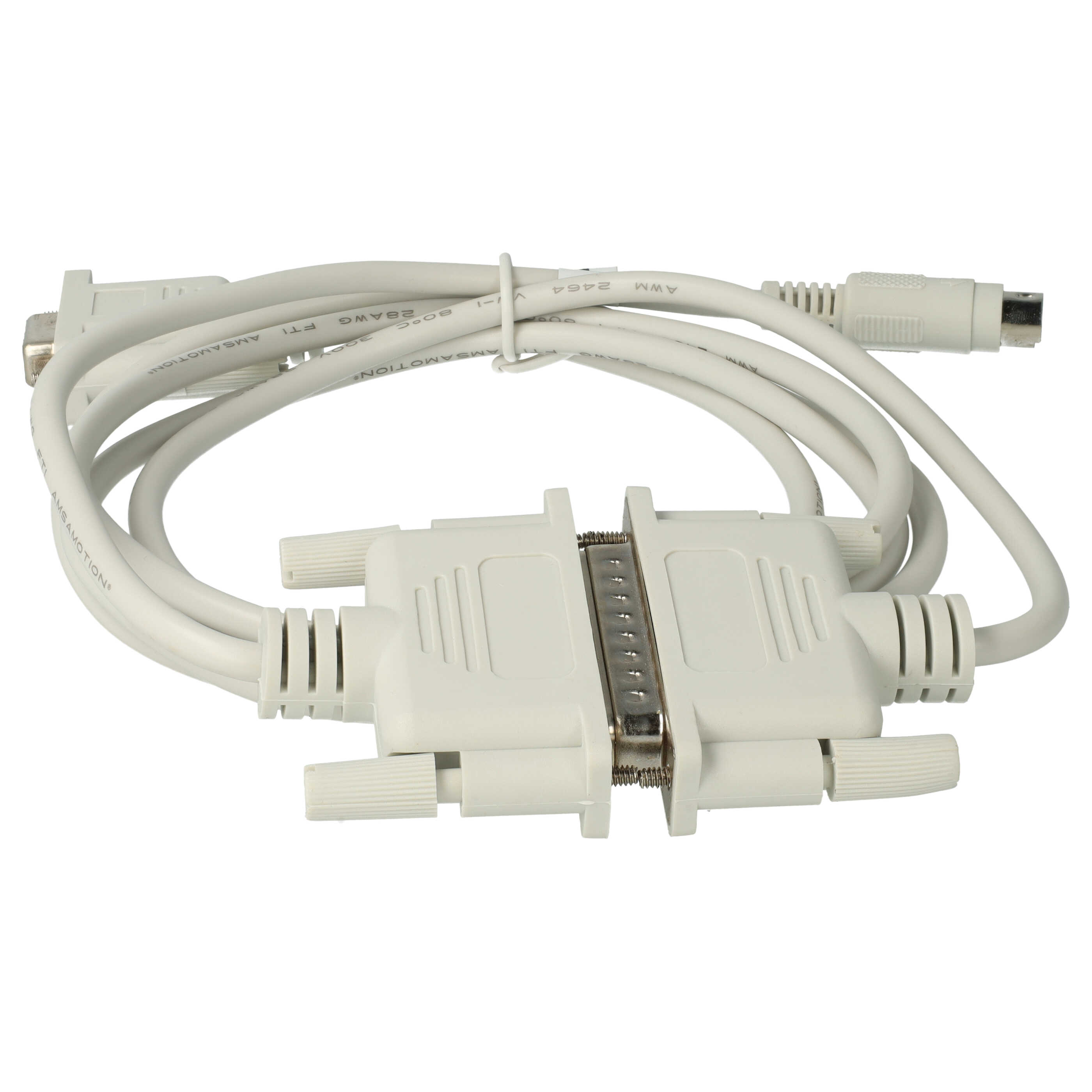 Programming Lead RS-232 suitable for Mitsubishi MELSEC FX PC & Peripherals - Adapter 200cm, Grey